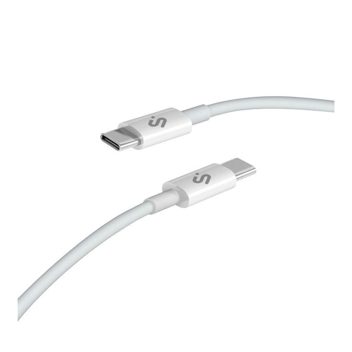 Subblim Cable Plus · USB Tipo-C Macho · 2m · 100W · 480Mbps · Blanco