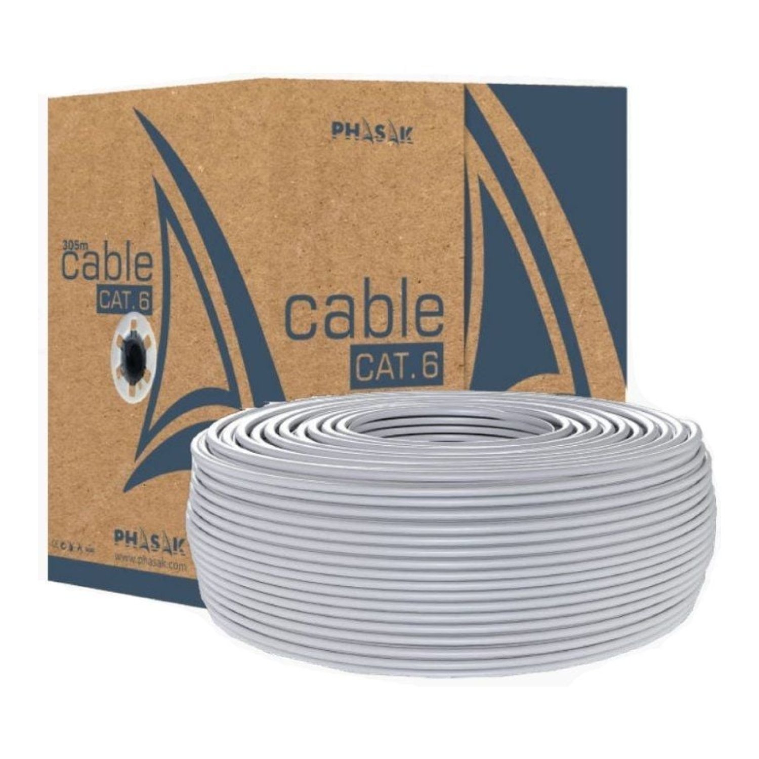 Phasak PHR 6100 · Cable RJ45 UTP Cat.6 · 100m
