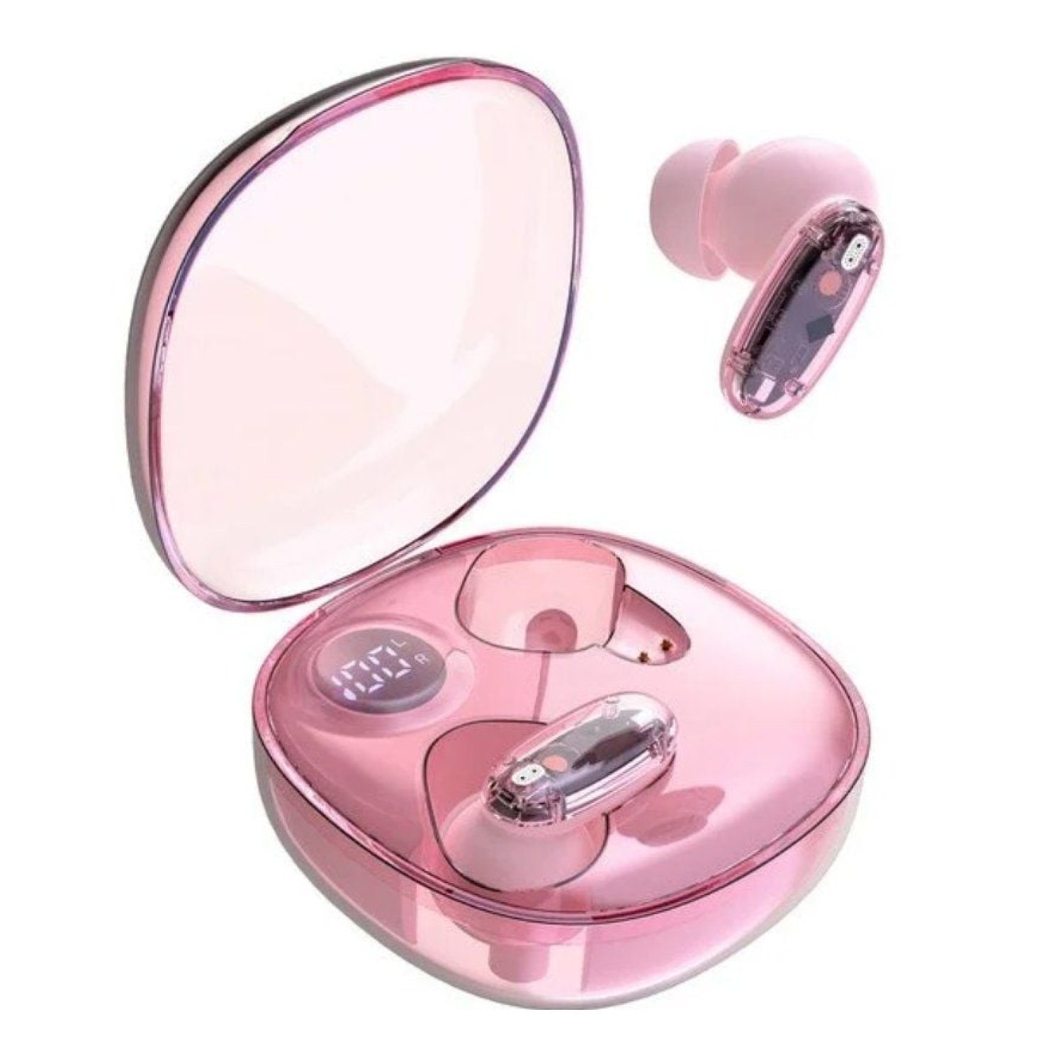 Mars Gaming MHIB2 · Auriculares Bluetooth · Autonomía 7h · Estuche de Carga · Rosa