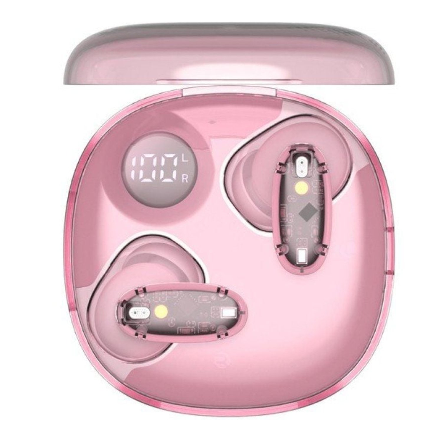 Mars Gaming MHIB2 · Auriculares Bluetooth · Autonomía 7h · Estuche de Carga · Rosa