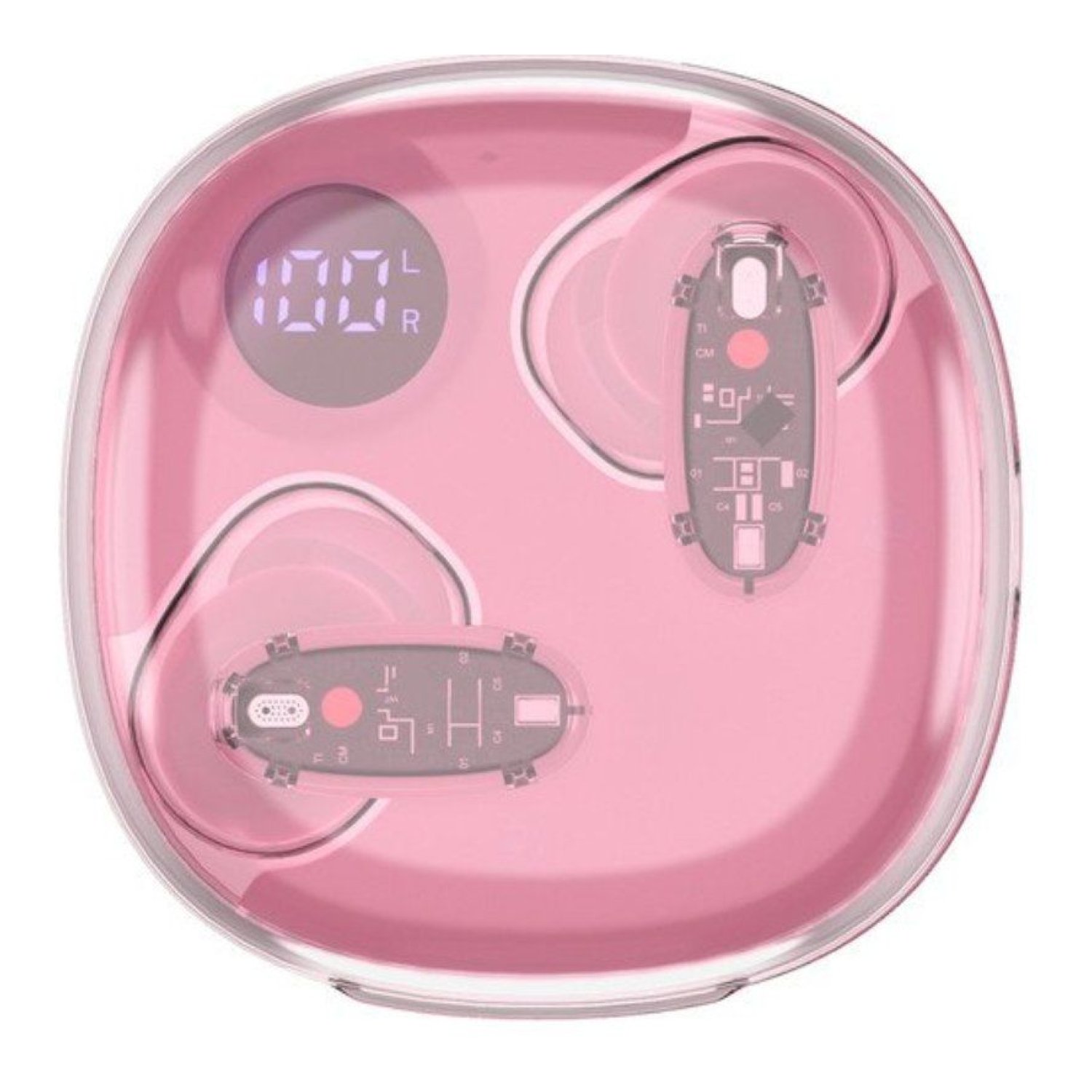 Mars Gaming MHIB2 · Auriculares Bluetooth · Autonomía 7h · Estuche de Carga · Rosa