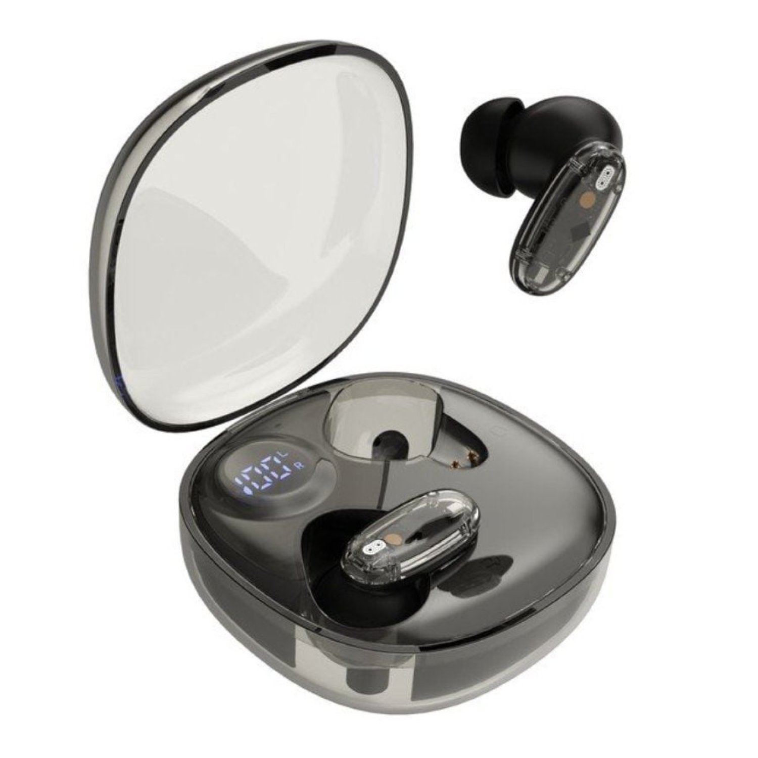 Mars Gaming MHIB2 · Auriculares Bluetooth · Autonomía 7h · Negros con Estuche Carga