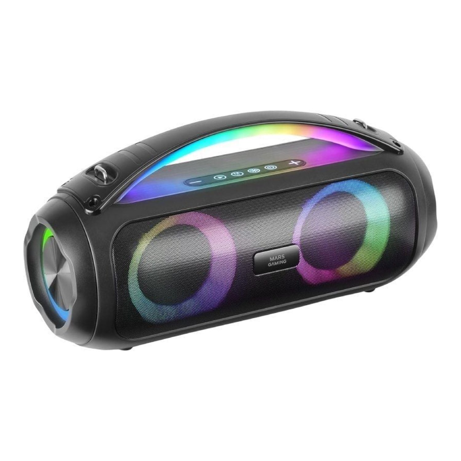 Altavoz con Bluetooth Mars Gaming MS-PULSE/ 50W RMS/ 2.0/ Negro