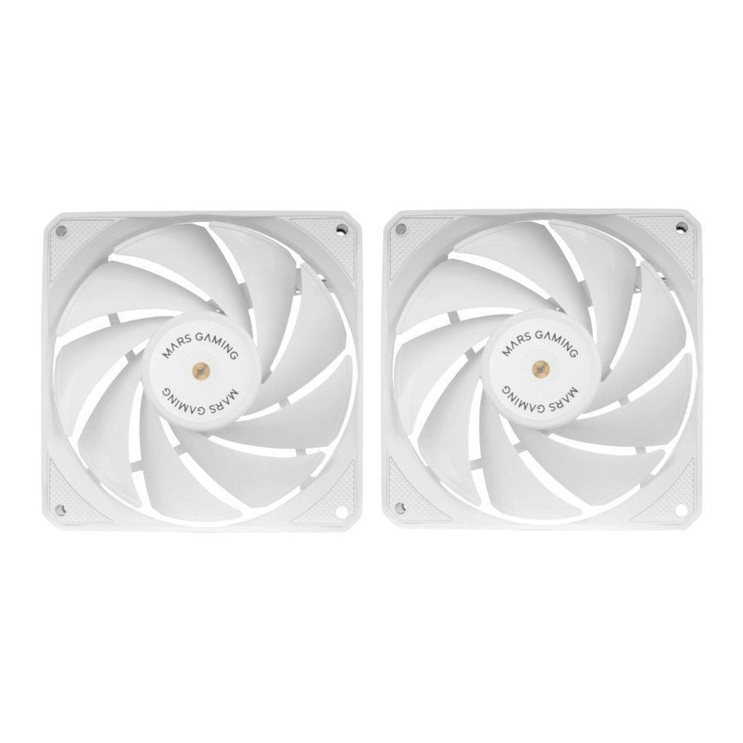 Mars Gaming MF-NCLX2 · Pack 2 Ventiladores · 12cm · RGB