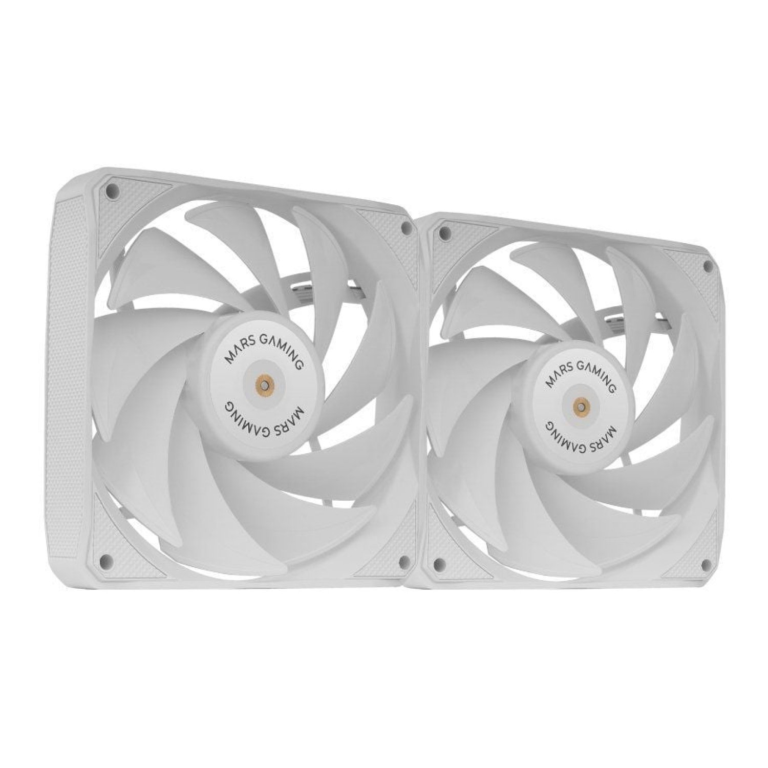 Mars Gaming MF-NCLX2 · Pack 2 Ventiladores · 12cm · RGB