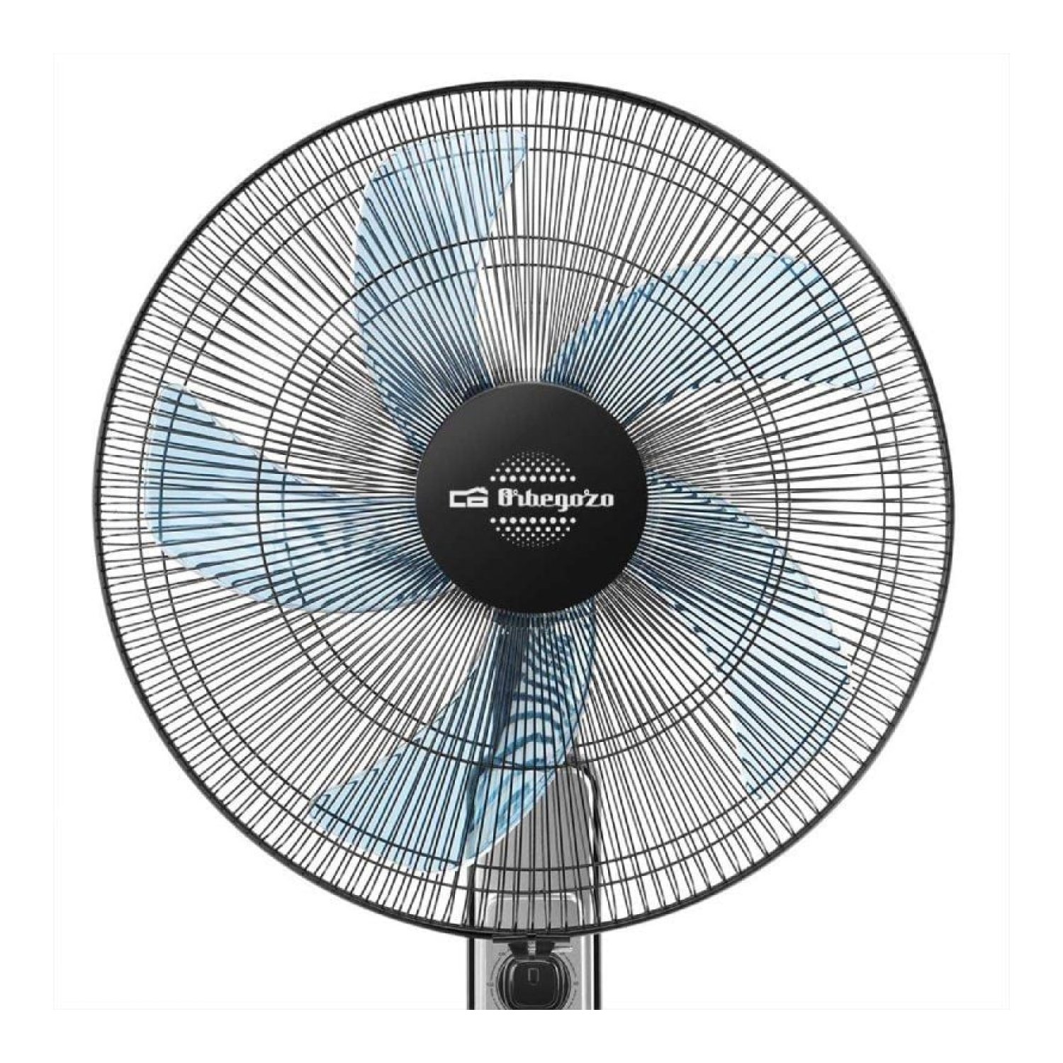Orbegozo SF 1046 · Ventilador de Pie · 80W · 45cm · 5 Aspas · 3 Velocidades