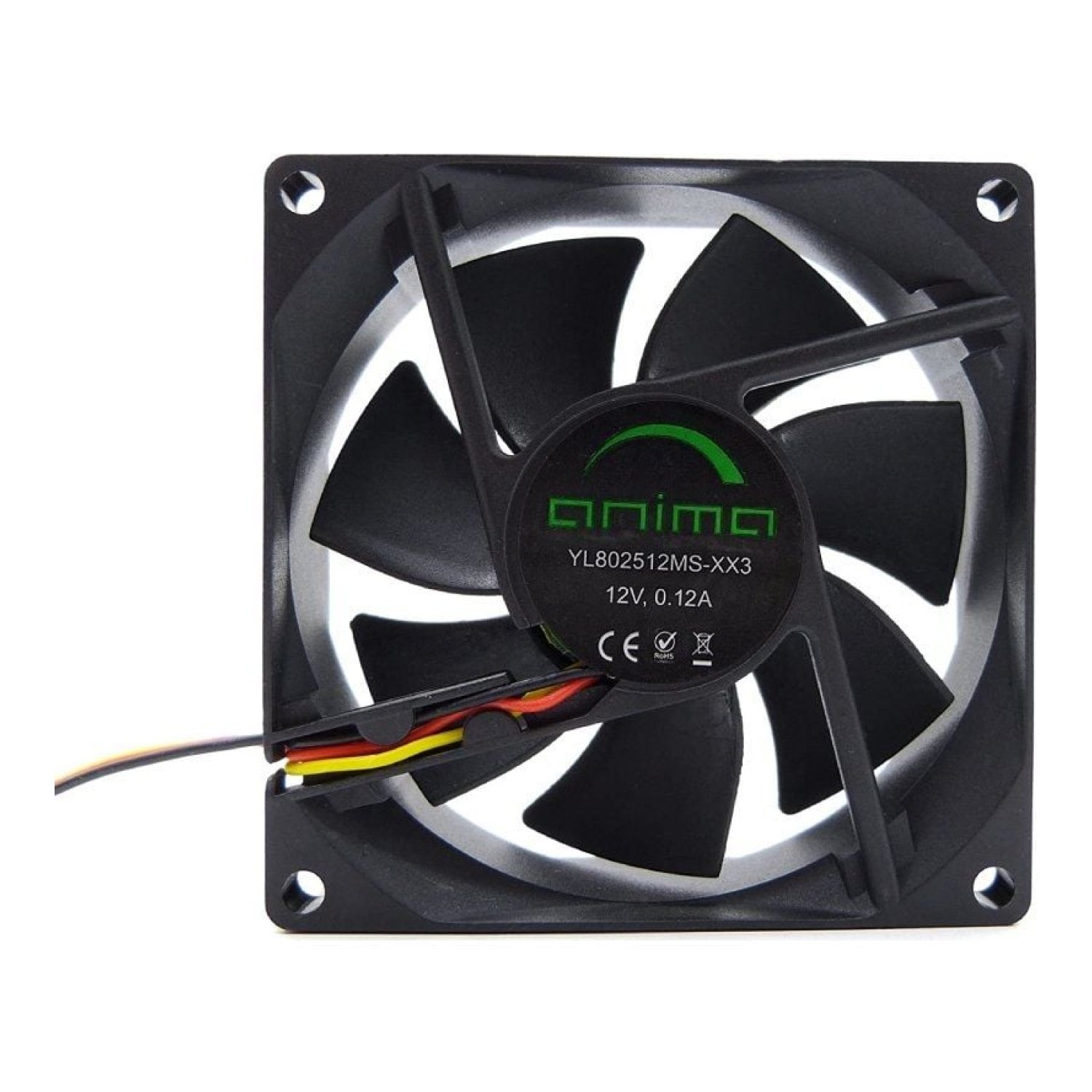 Anima · Ventilador · 8cm · Refrigeración Eficiente