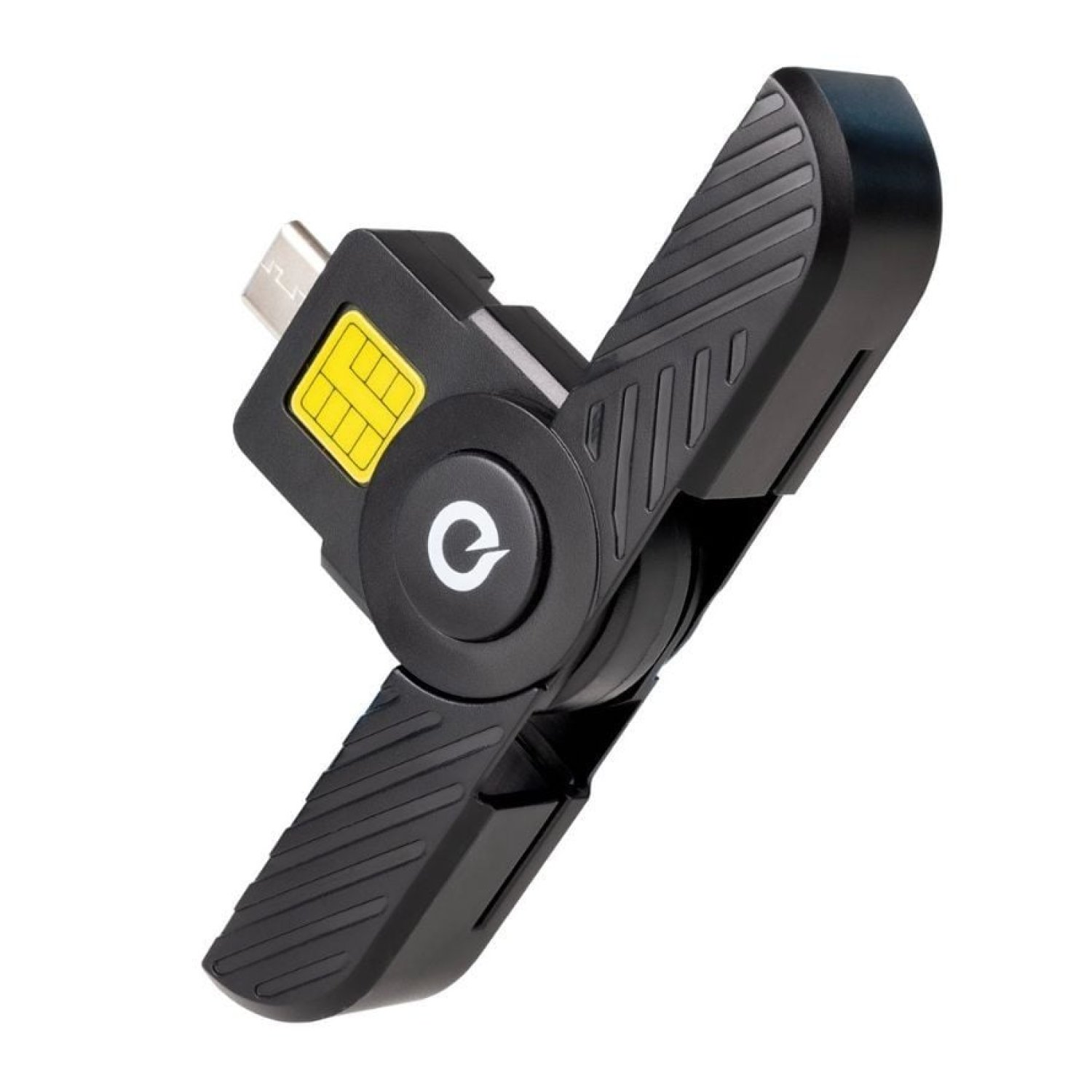 TooQ · Lector DNI y Tarjetas · USB Tipo-C · Negro