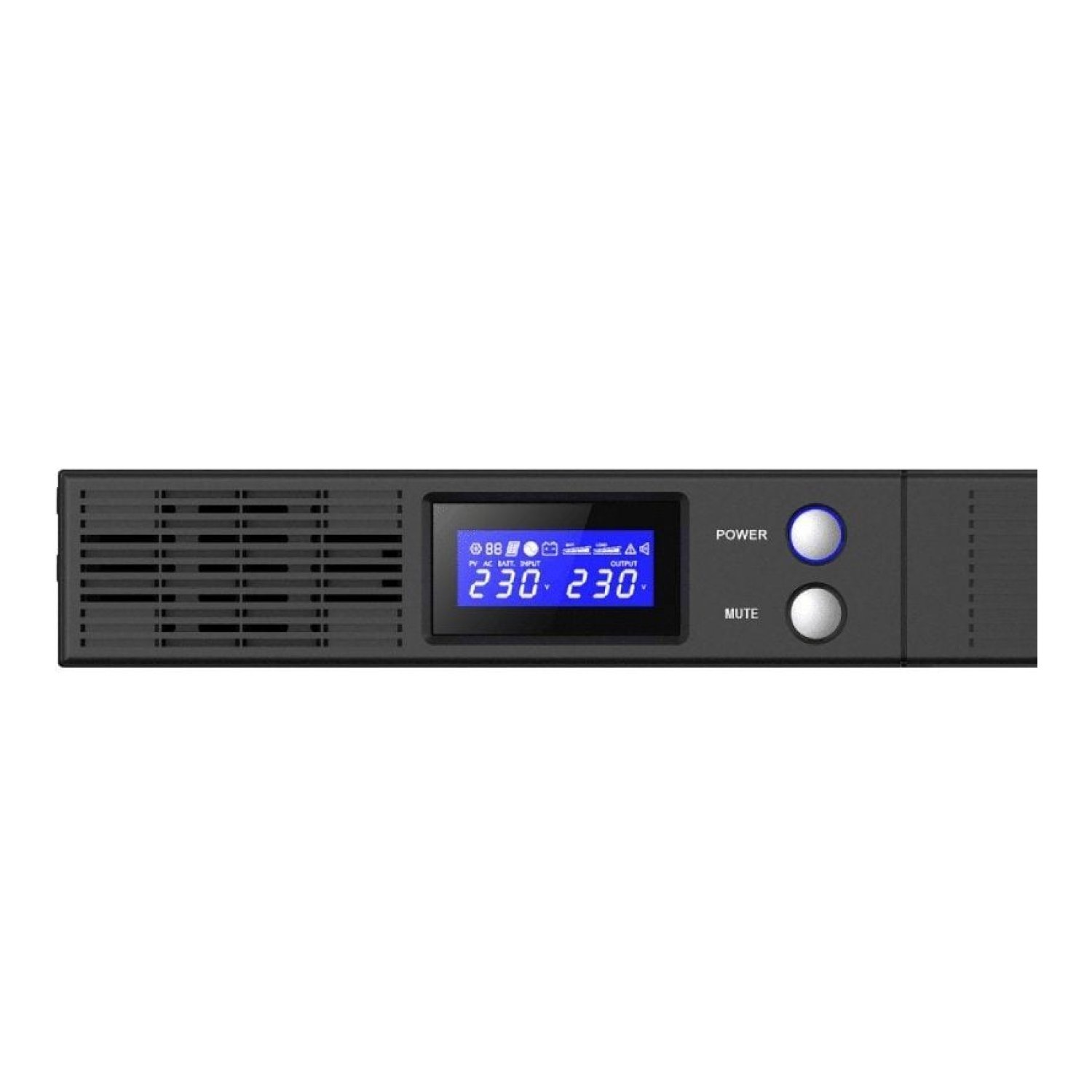 Phasak Protekt Slim Rack · 750VA-450W · 4 Salidas · Formato Rack