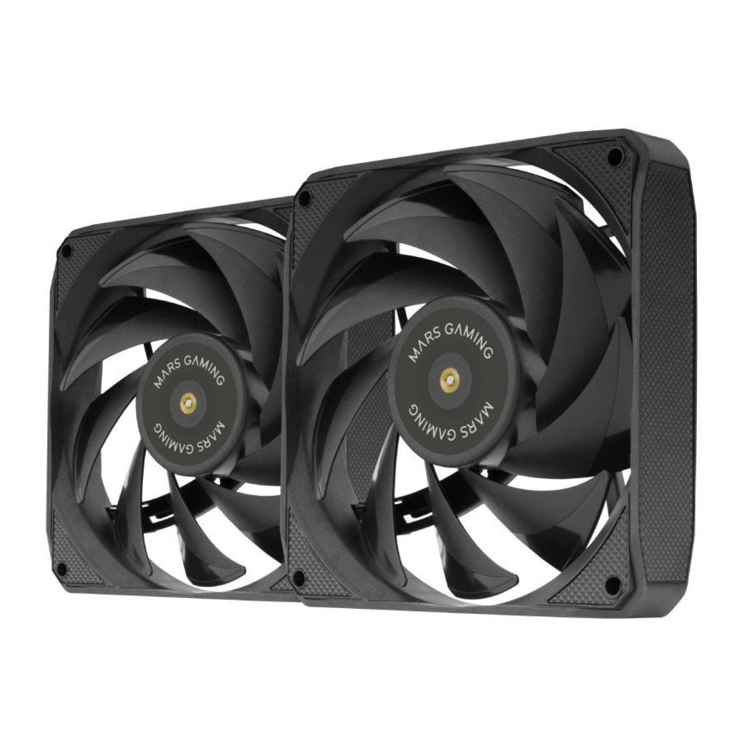 Mars Gaming MF-NCLX2 · Pack 2 Ventiladores · 12cm · Refrigeración