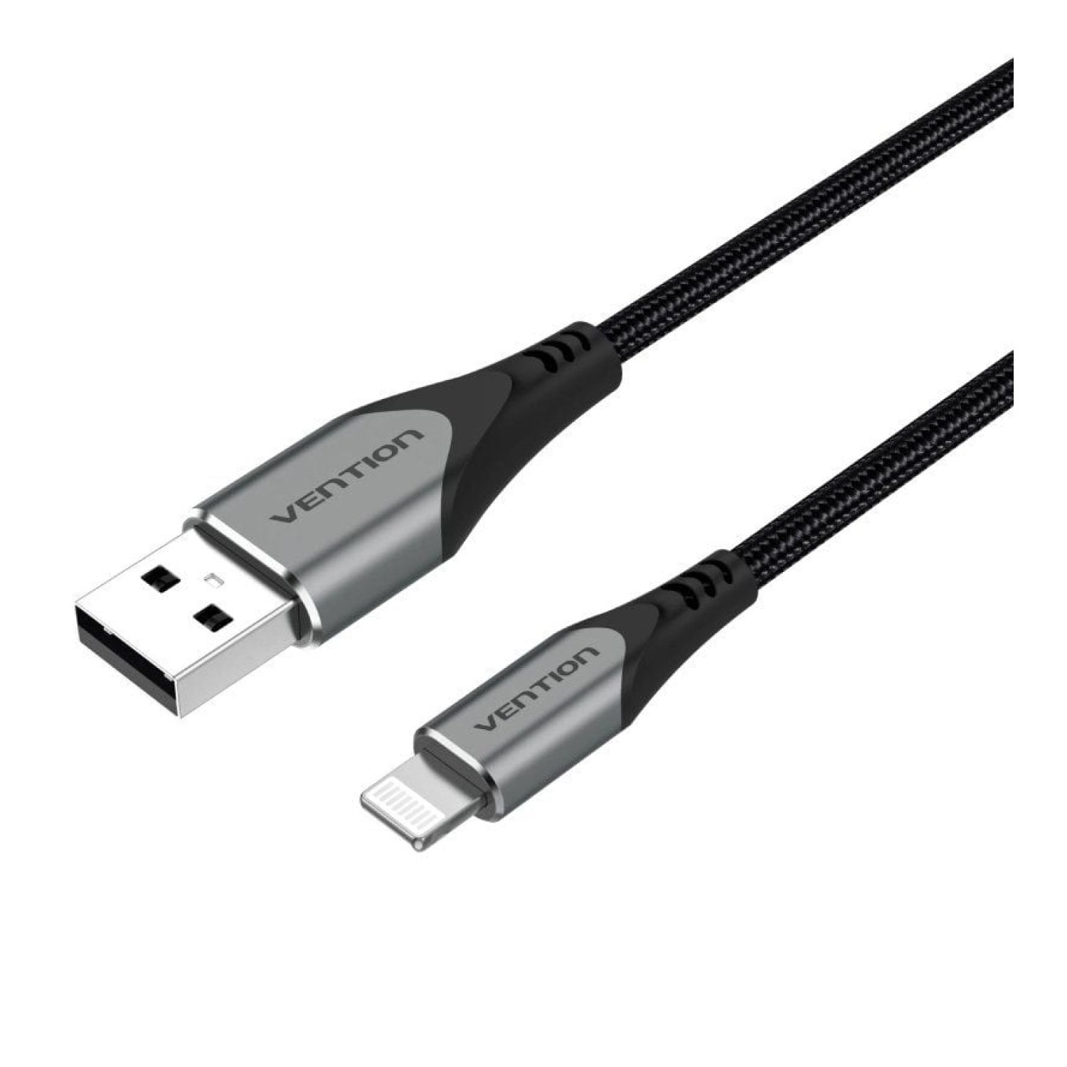 Vention Cable USB 2.0 · Lightning · 2m · Gris