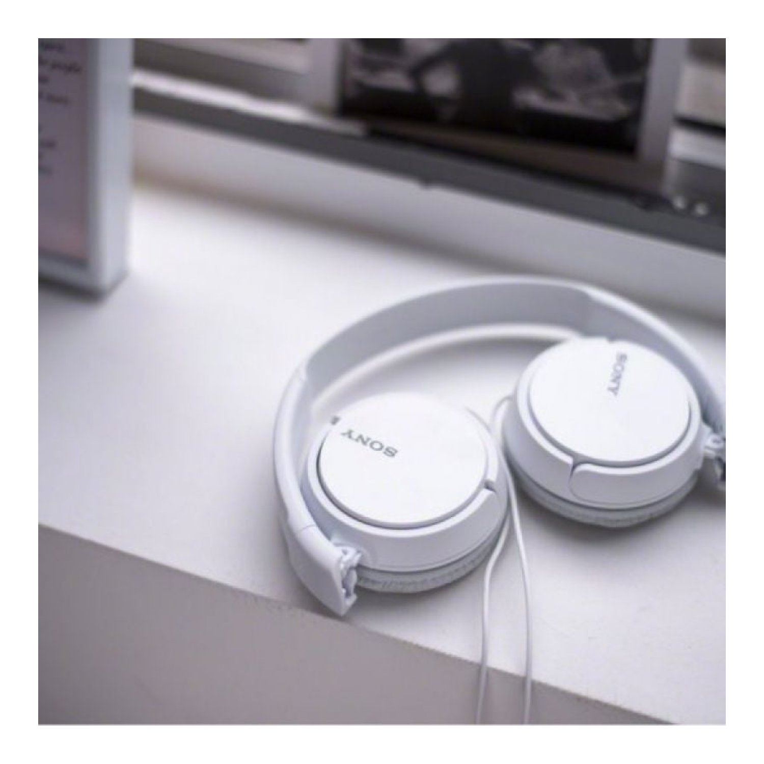 Sony MDR-ZX110 · Auriculares con Micrófono · Jack 3.5mm · Blancos