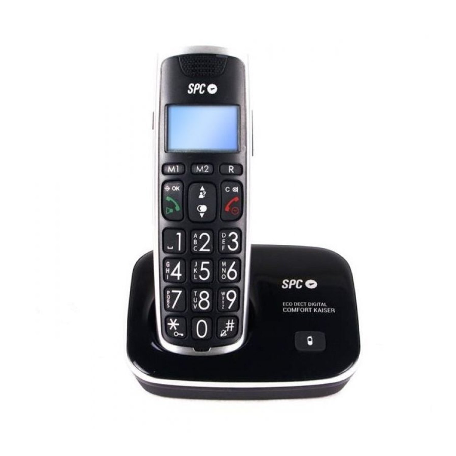 SPC 7608 · Teléfono Inalámbrico · Negro