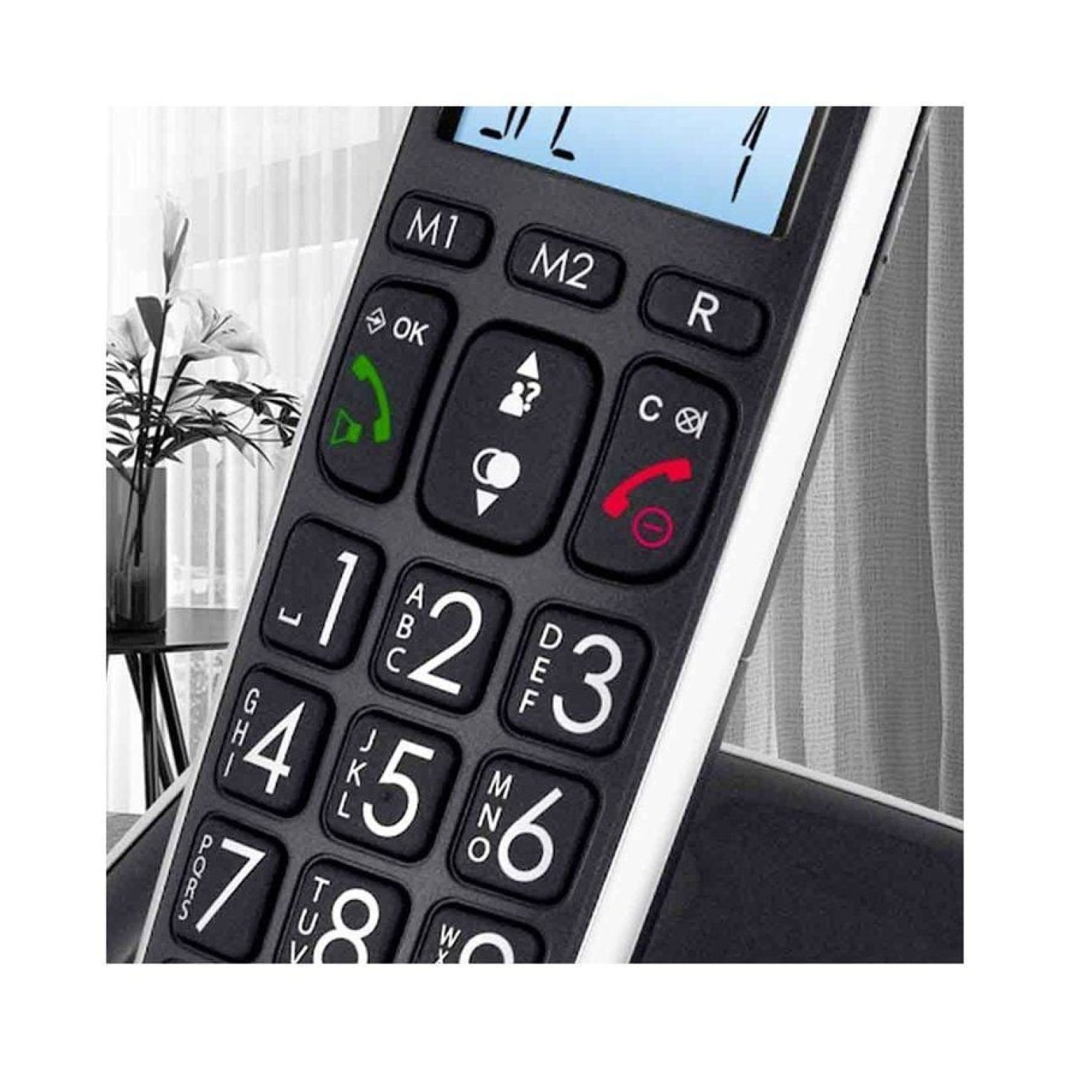 SPC 7608 · Teléfono Inalámbrico · Negro