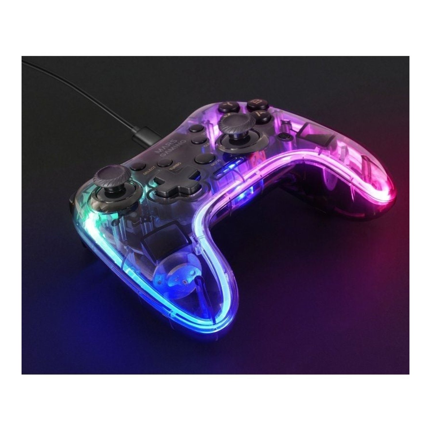 Mars Gaming MGP-C · Gamepad · Compatible PC/Consolas · Vibración Dual