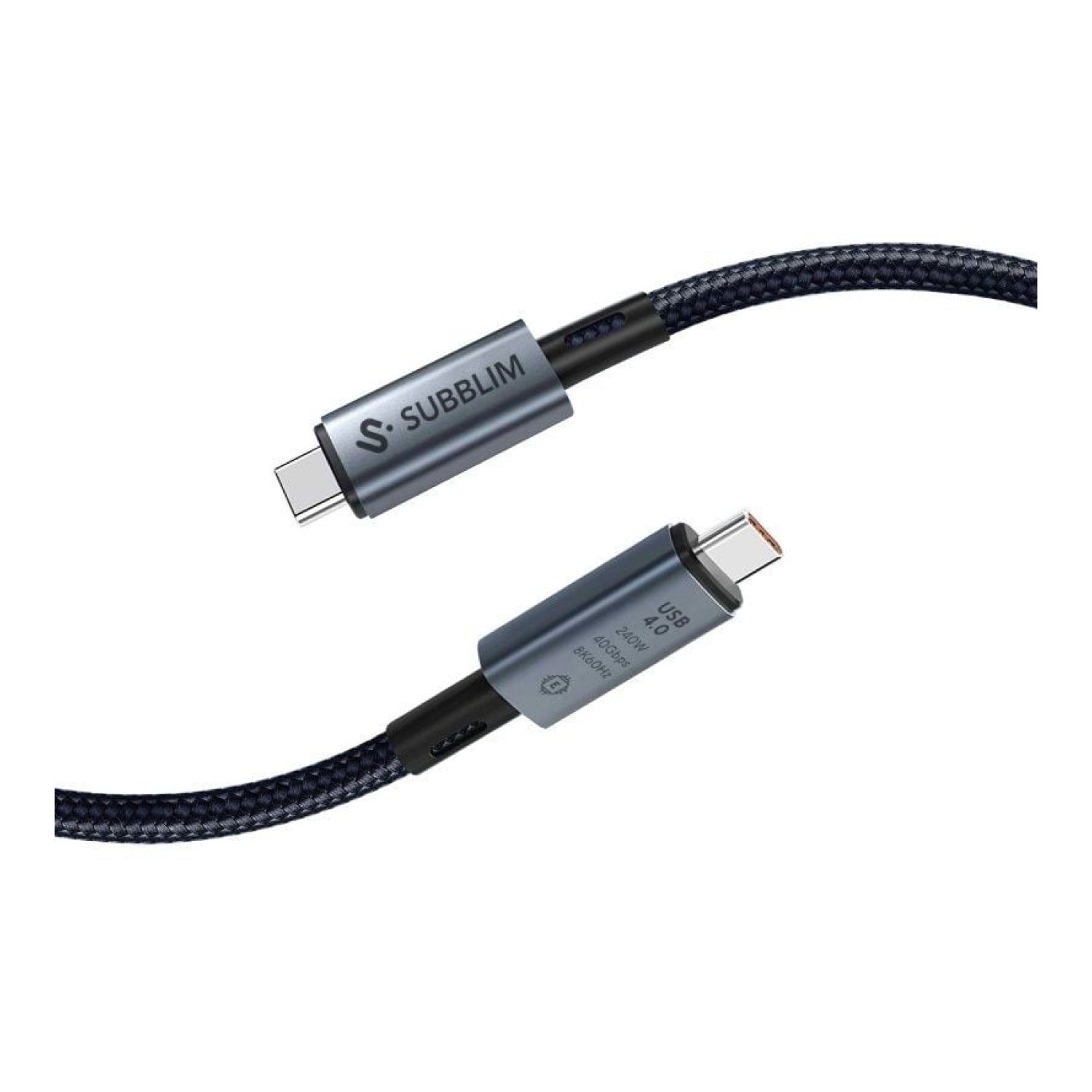 Subblim · Cable USB-C 4.0 · 240W · 40Gbps · 1,5m
