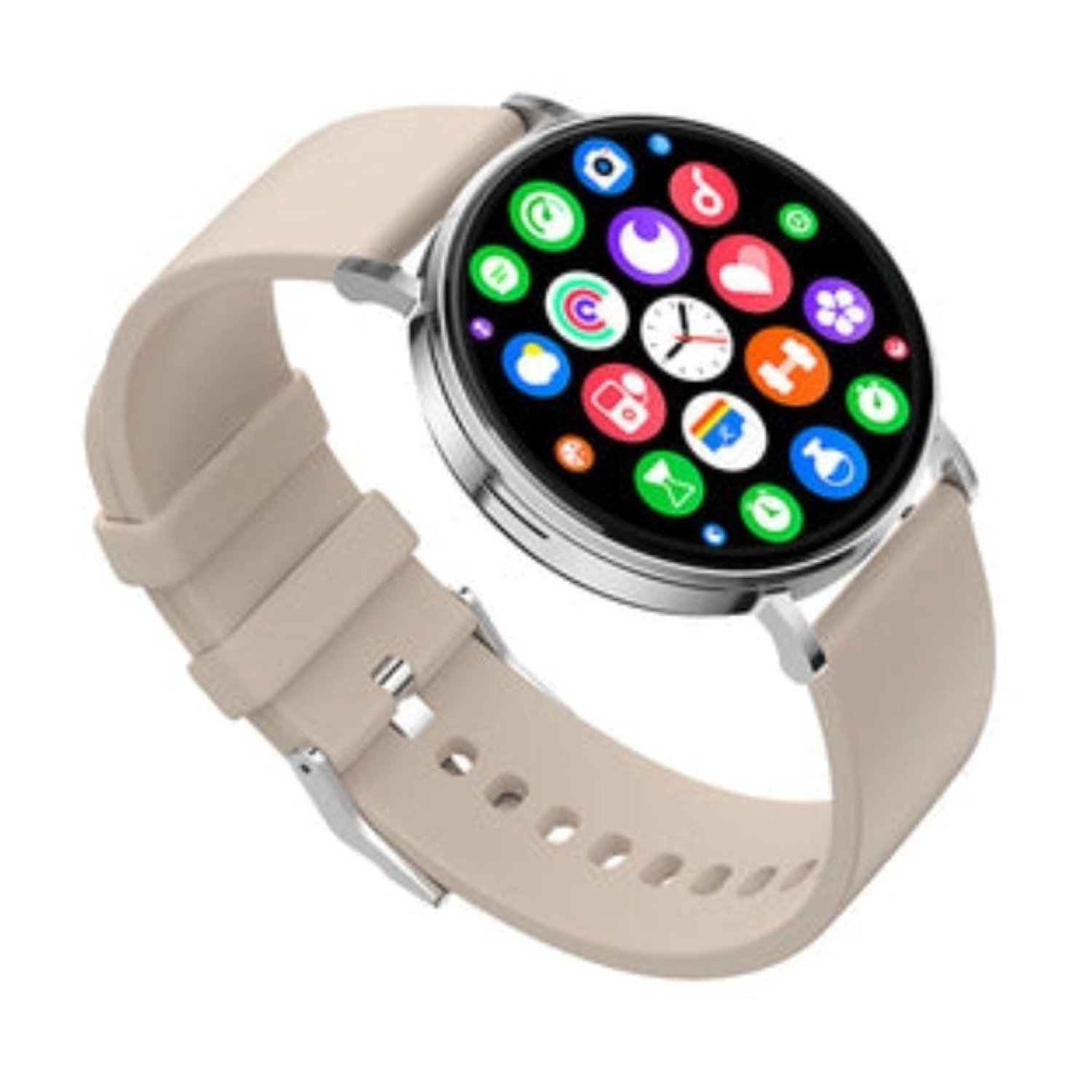 SPC Smartee Duo Velvet · Smartwatch · Frecuencia Cardíaca · Notificaciones · Blanco