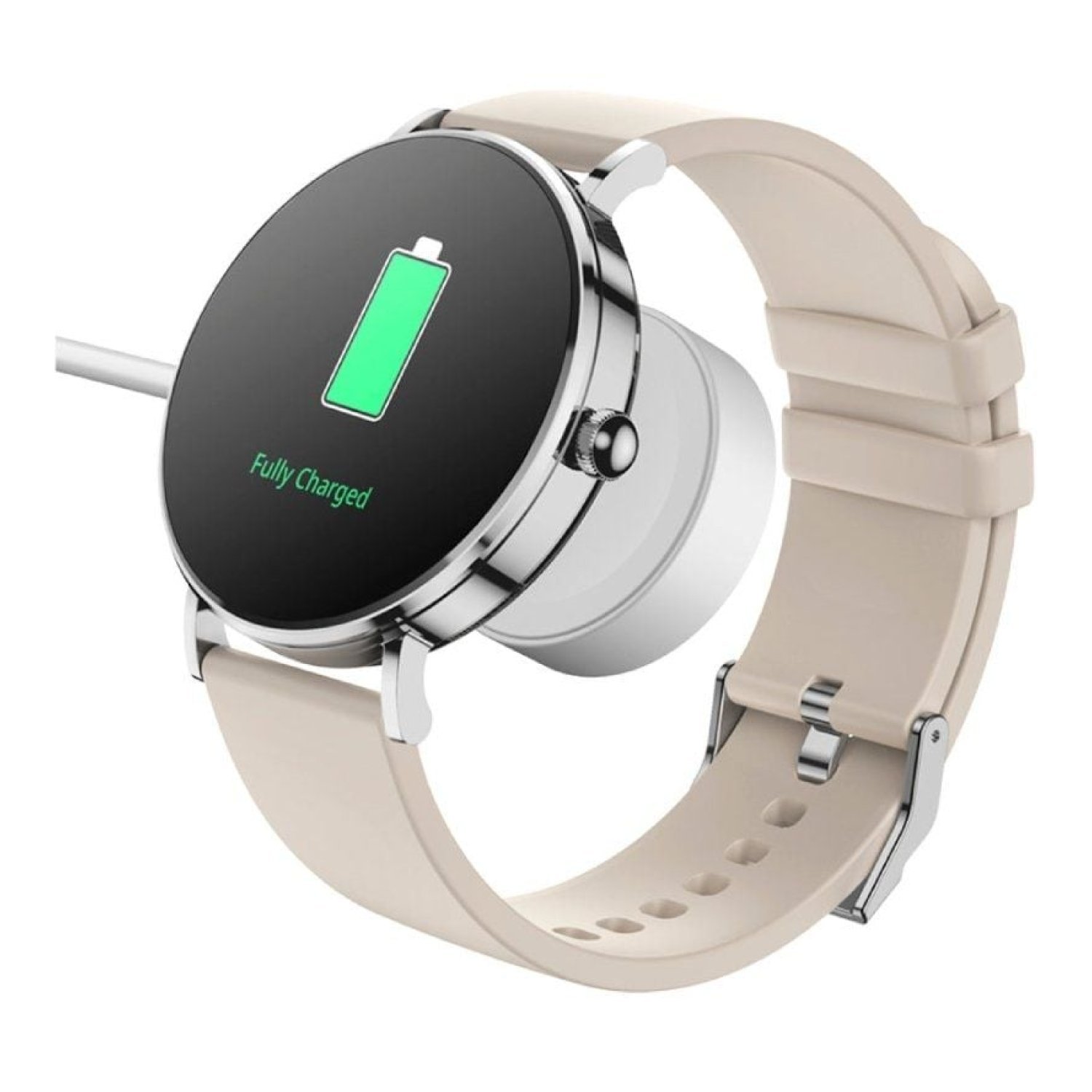 SPC Smartee Duo Velvet · Smartwatch · Frecuencia Cardíaca · Notificaciones · Blanco