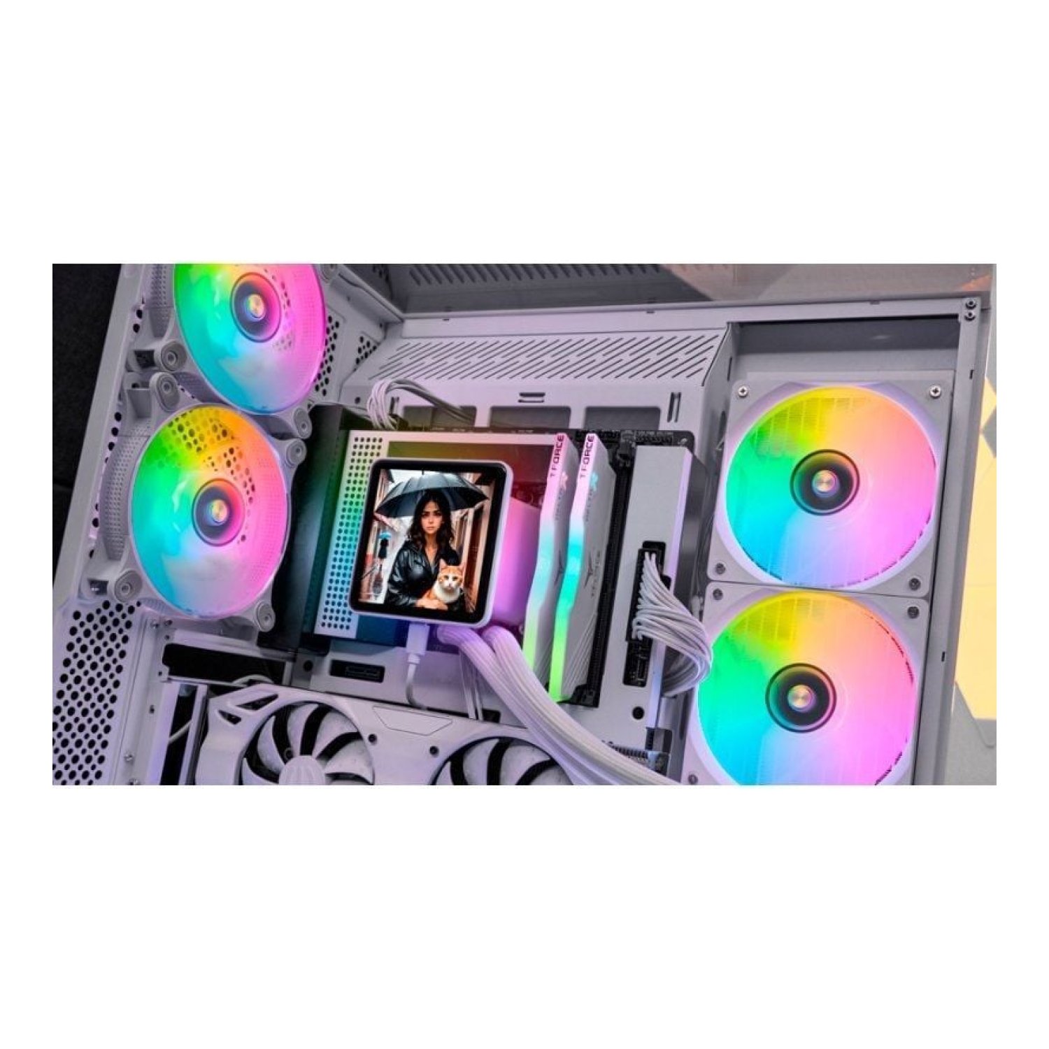 Mars Gaming ML-VISIONPRO240 · Refrigeración Líquida · 240mm · Blanco