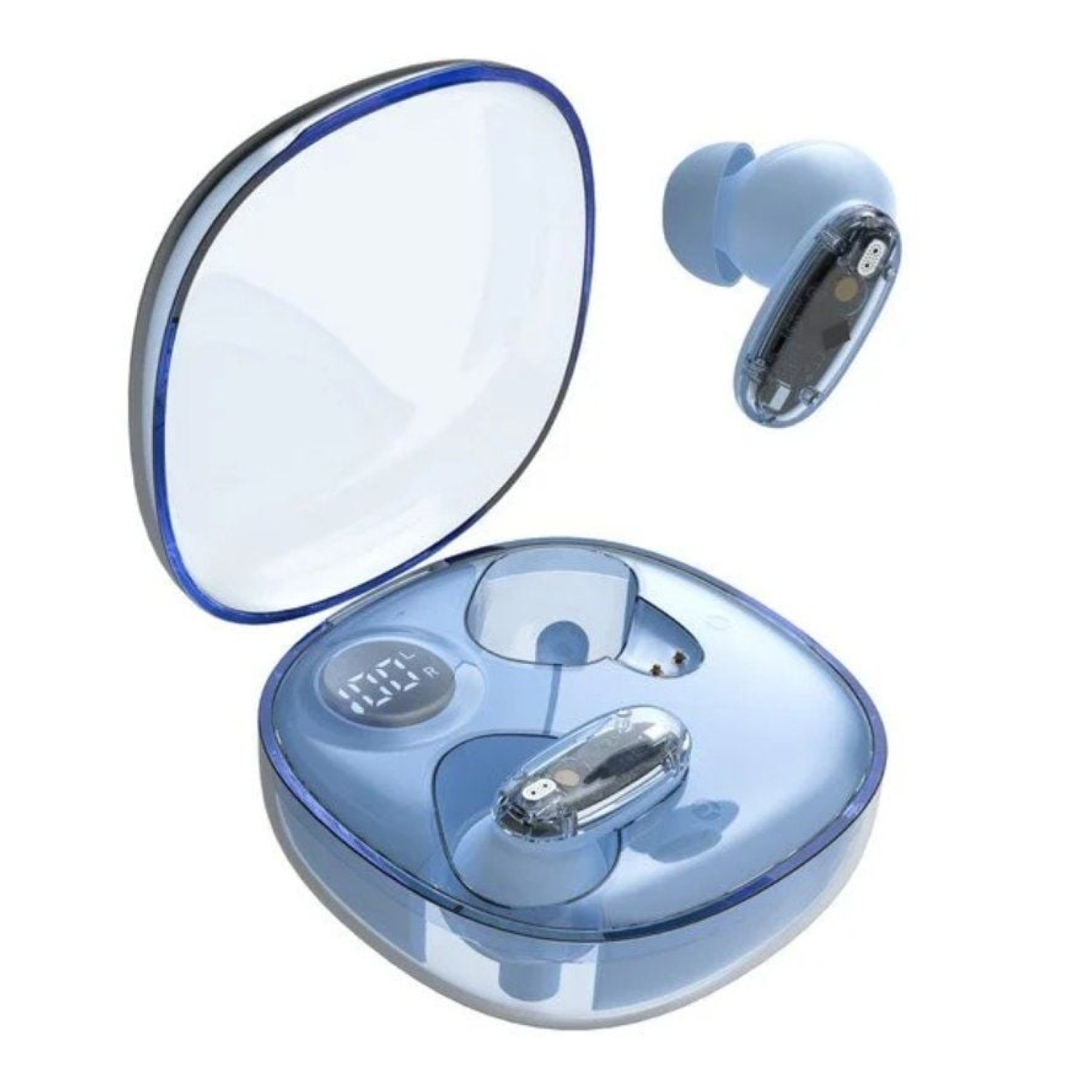 Mars Gaming MHIB2 · Auriculares Bluetooth · Autonomía 7h · Estuche de carga · Azules