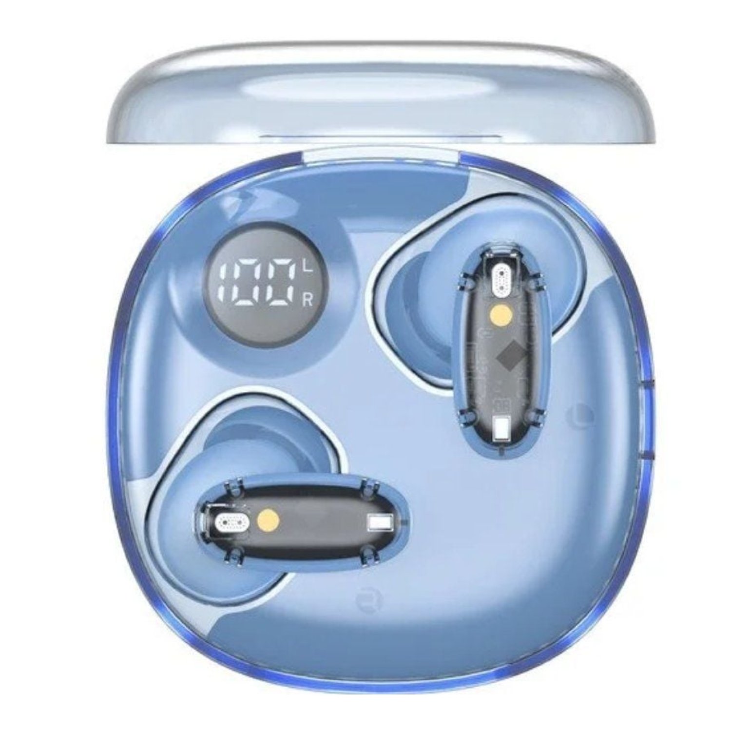 Mars Gaming MHIB2 · Auriculares Bluetooth · Autonomía 7h · Estuche de carga · Azules