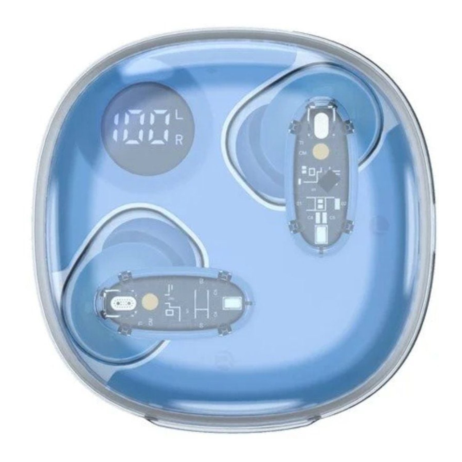 Mars Gaming MHIB2 · Auriculares Bluetooth · Autonomía 7h · Estuche de carga · Azules