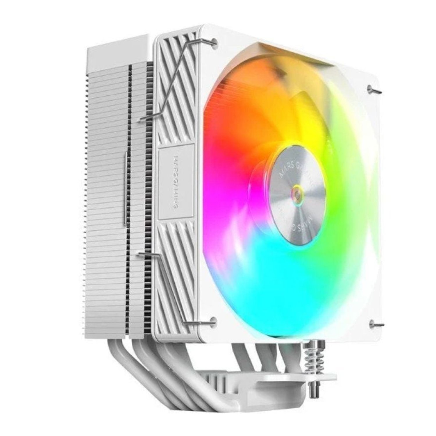 Mars Gaming MCPU-X5ARGB · Disipador CPU · 12cm · RGB · Blanco