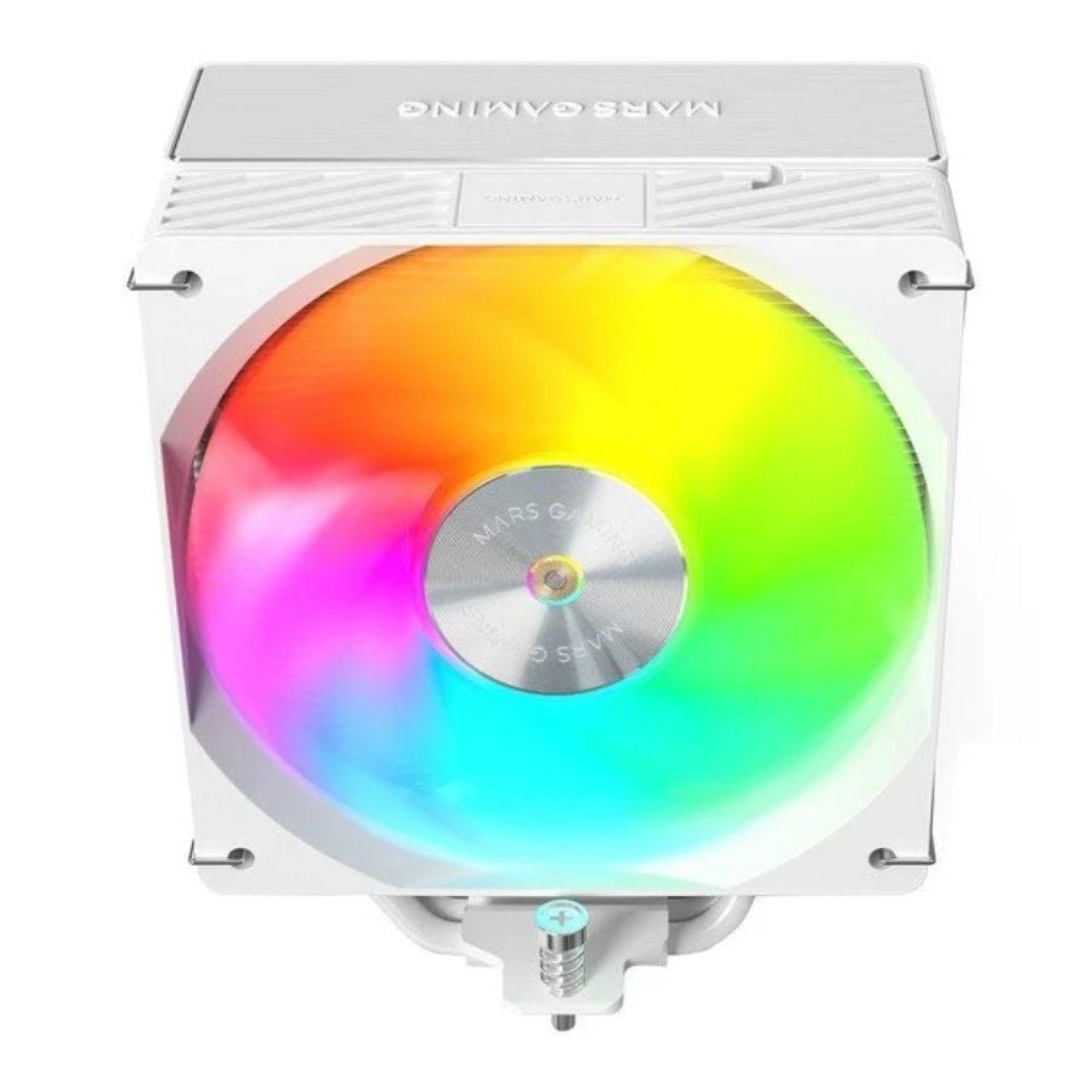 Mars Gaming MCPU-X5ARGB · Disipador CPU · 12cm · RGB · Blanco