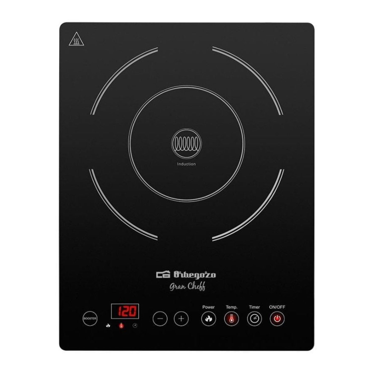 Orbegozo PIC 2000 · Placa Inducción · 1 Placa 300mm · 2000W