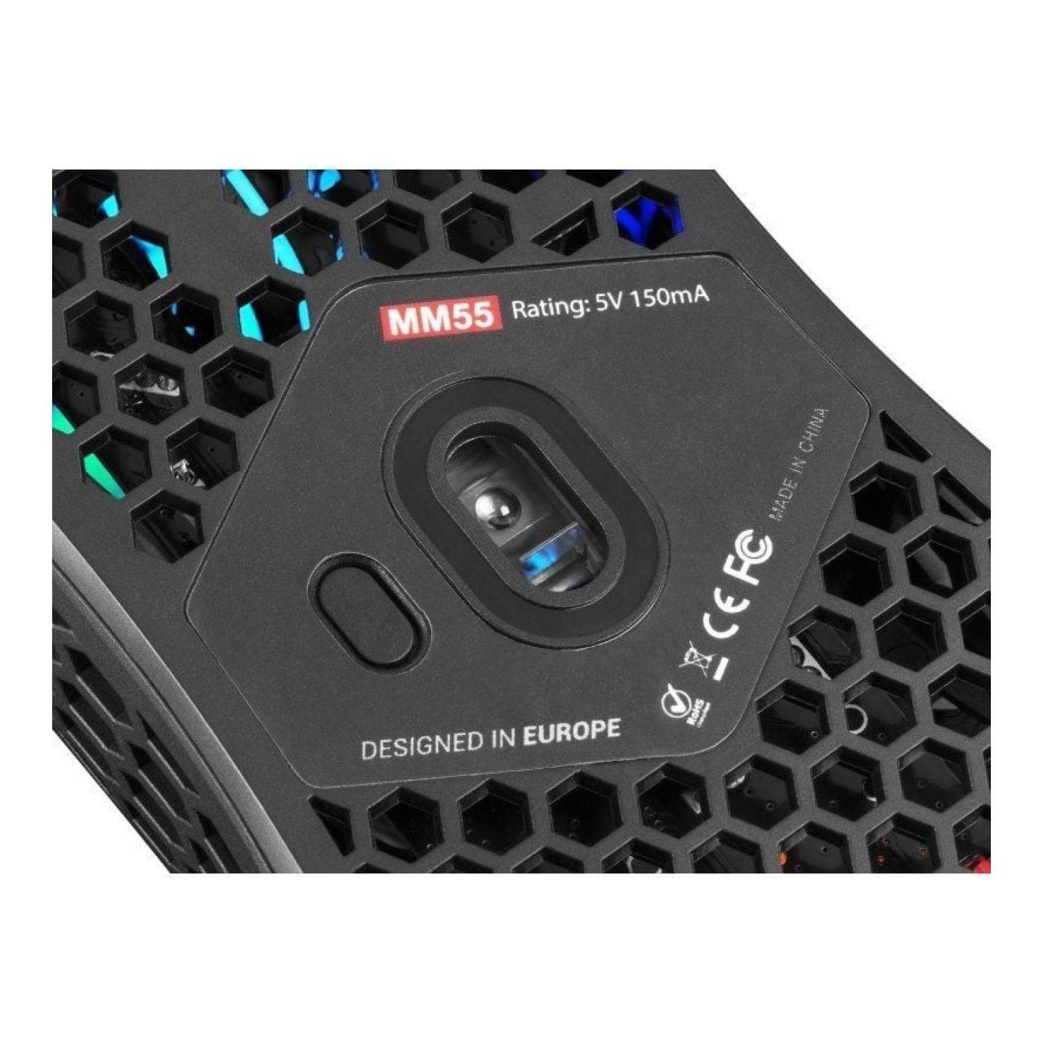 Mars Gaming MM55 · Ratón Gaming · Hasta 12800 DPI