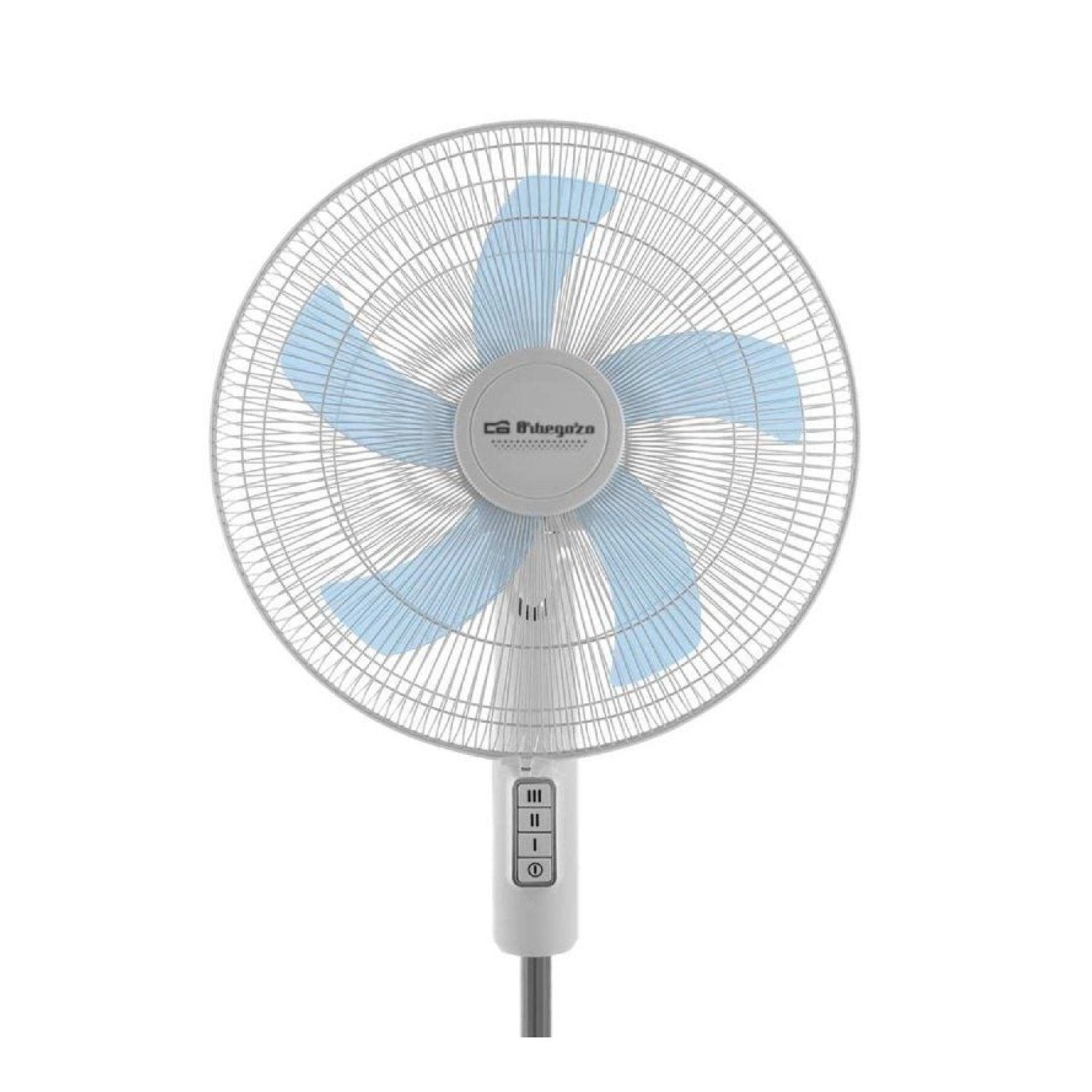 Orbegozo SF 1040 · Ventilador de Pie · 40cm · 45W · 5 Aspas · 3 Velocidades