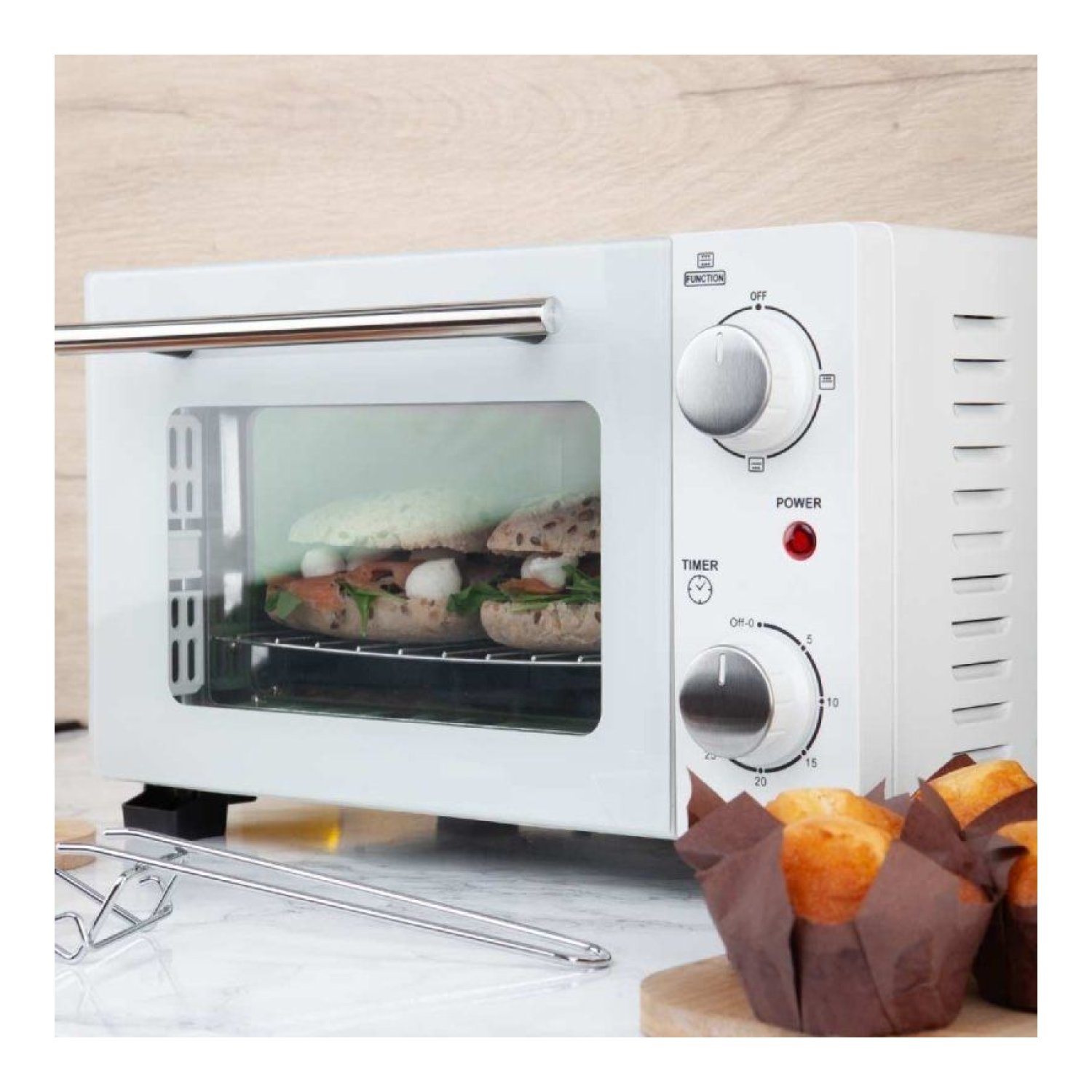 Orbegozo HO 975 · Horno Sobremesa · 800W · 10L · Blanco