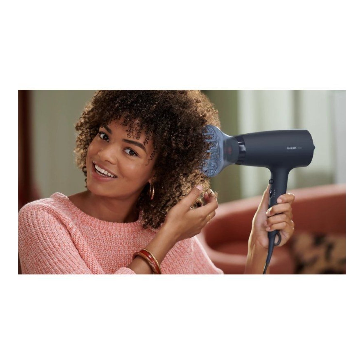 Philips 3000 Series · Secador 2100W · Tecnología Iónica · Azul · 3 Accesorios