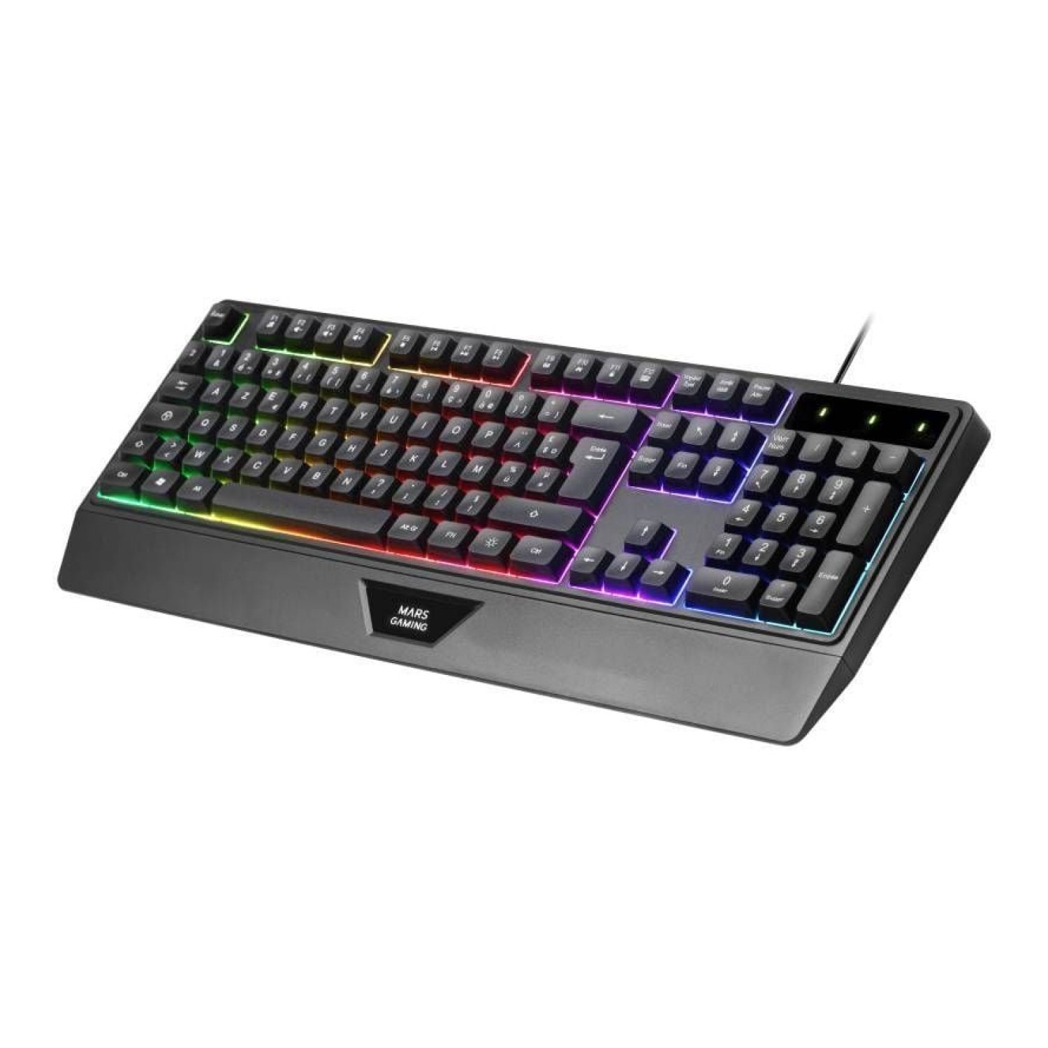 Mars Gaming MK124 · Teclado Gaming Semimecánico · RGB · Retroiluminado