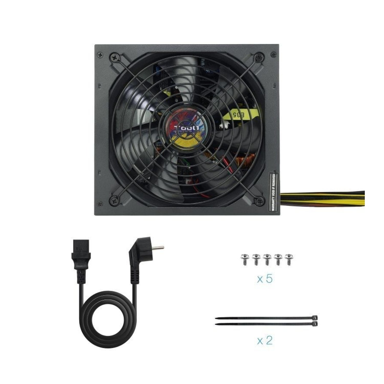 TooQ Apollo 600SP · Fuente 600W · Ventilador 14cm
