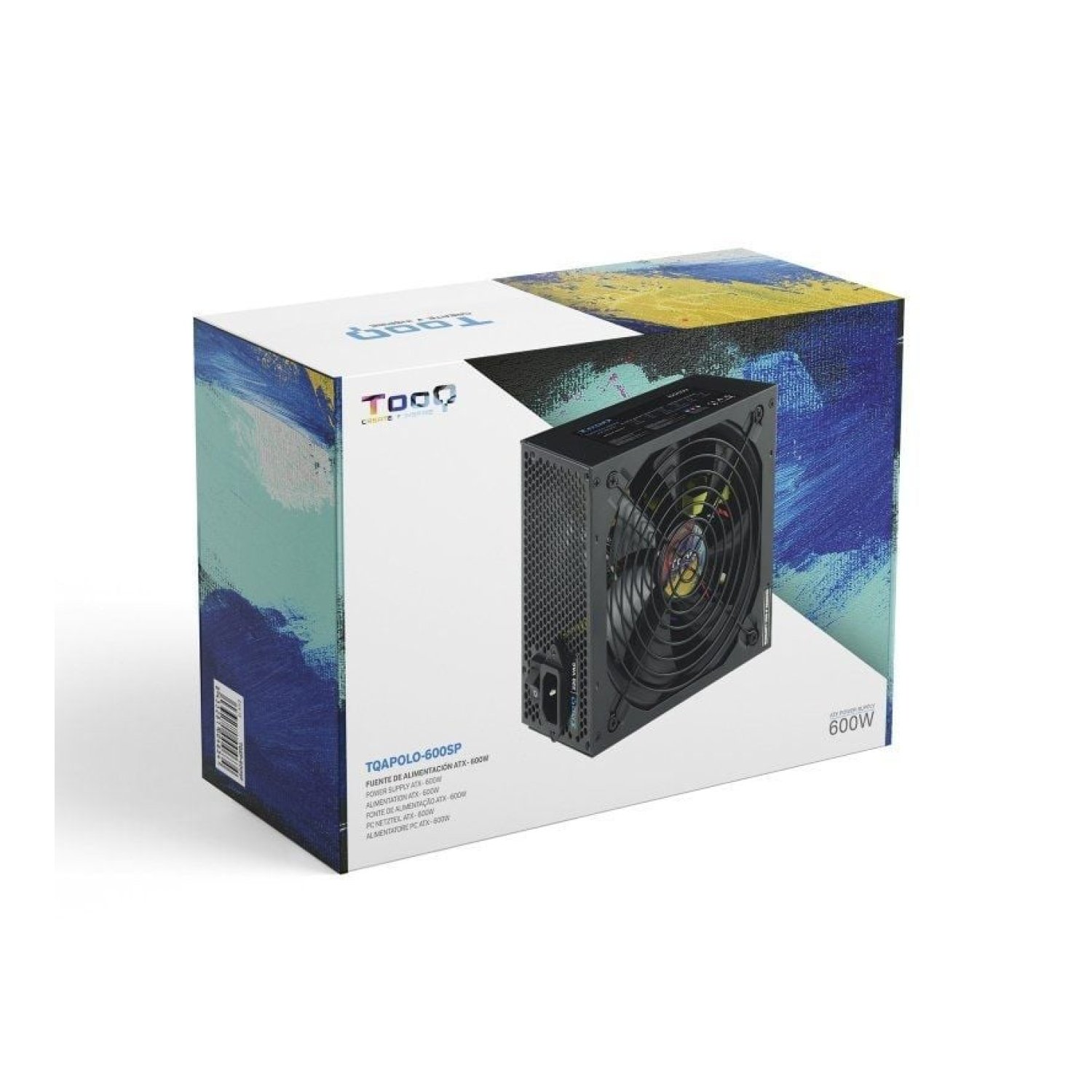 TooQ Apollo 600SP · Fuente 600W · Ventilador 14cm