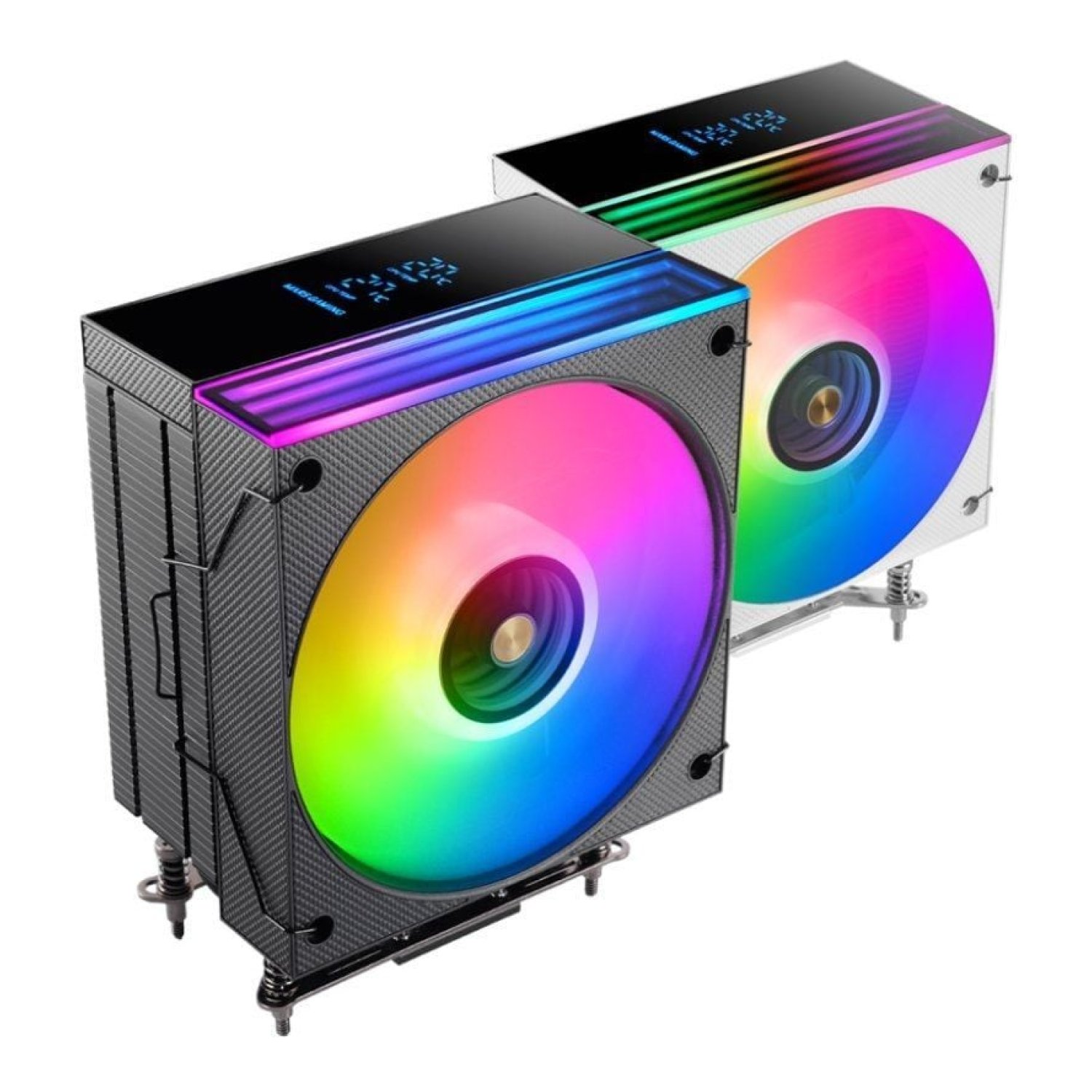 Mars Gaming MCPU-LCD · Ventilador con Disipador · 12cm · LCD