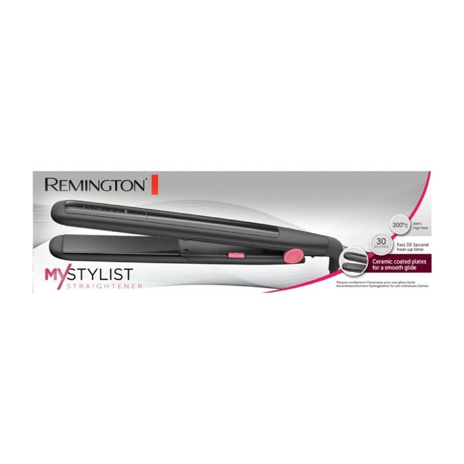 Remington My Stylist S1A100 · Plancha de Pelo · Negra