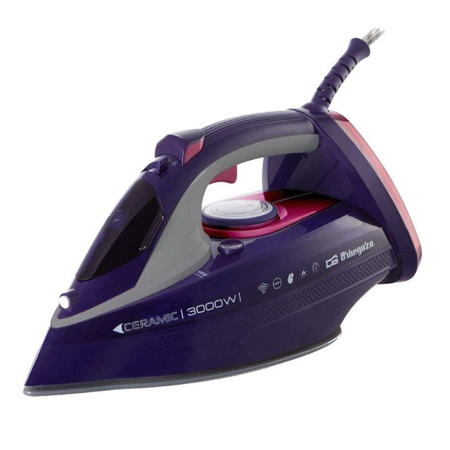 Orbegozo SV 3000 · Plancha de Vapor · 3000W · Depósito 450ml