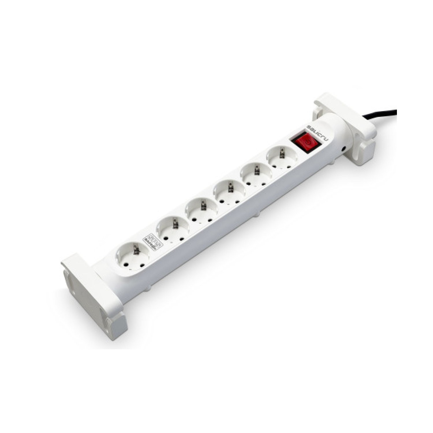 Salicru Safe 6S · Regleta 6 Tomas · Interruptor · Cable 1,4m · Blanca