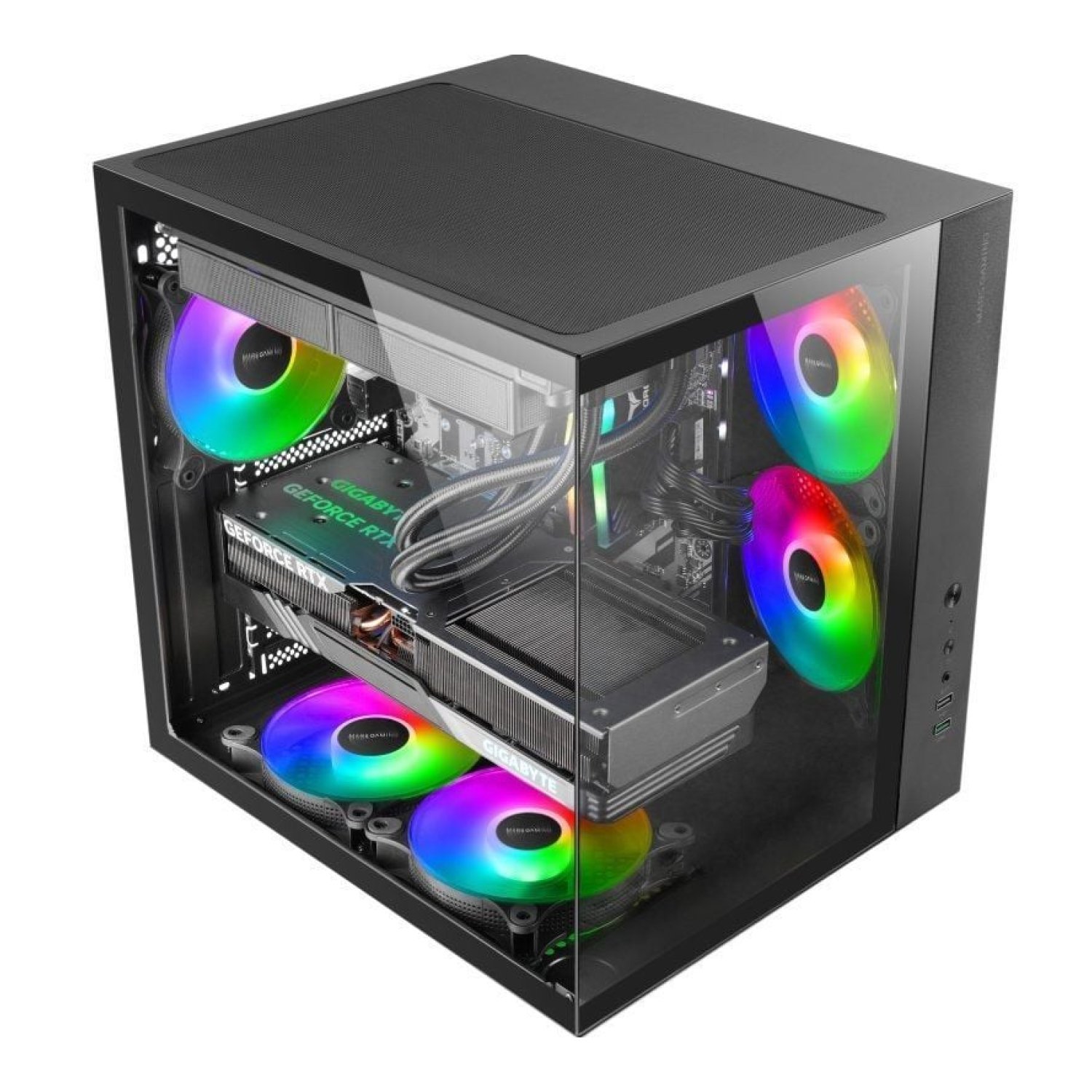 Mars Gaming MCV-ONE · Caja Gaming Semitorre · ATX · Cristal Templado