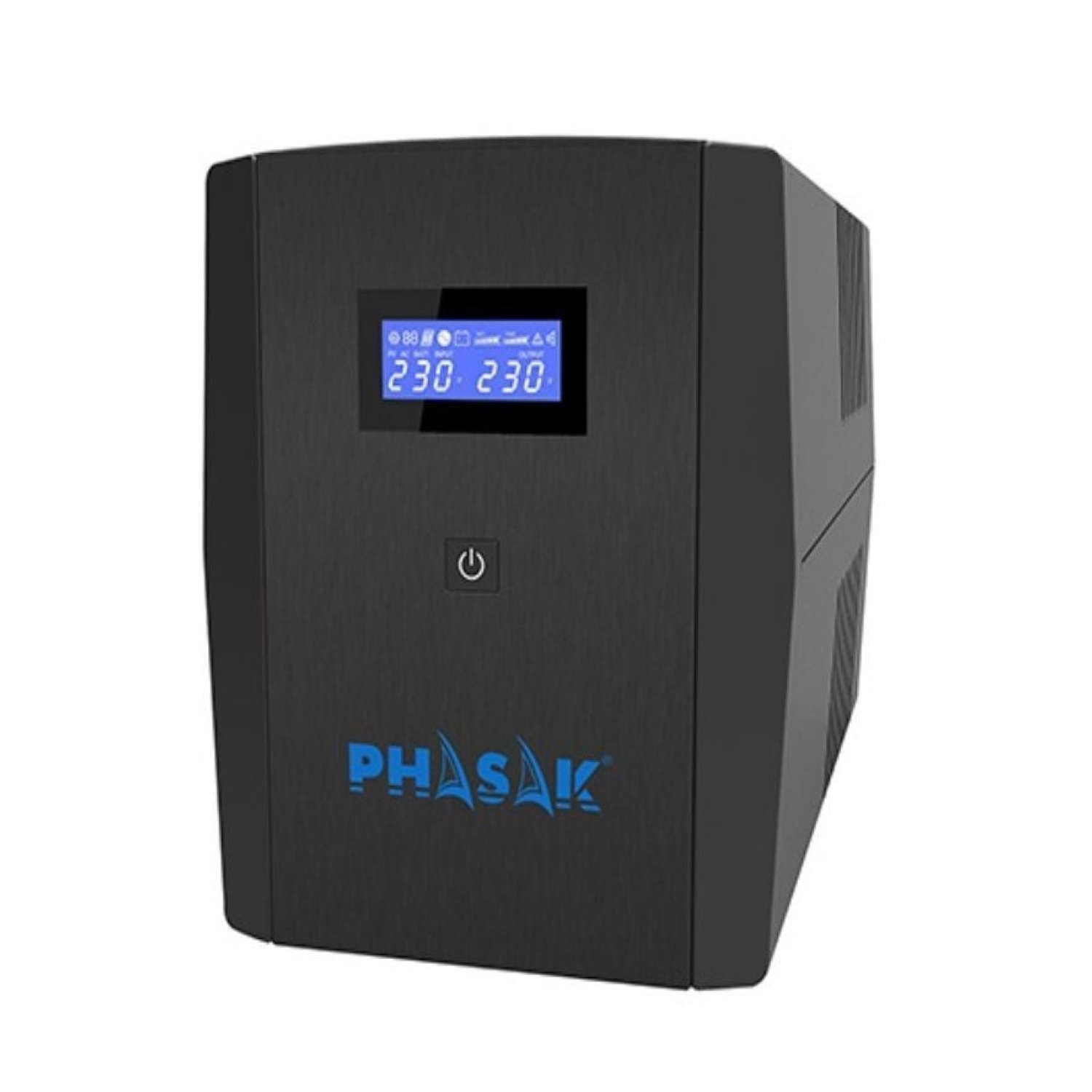 Phasak Sirius 1560 · SAI Interactivo · 1560VA/900W · 4 Salidas · Torre