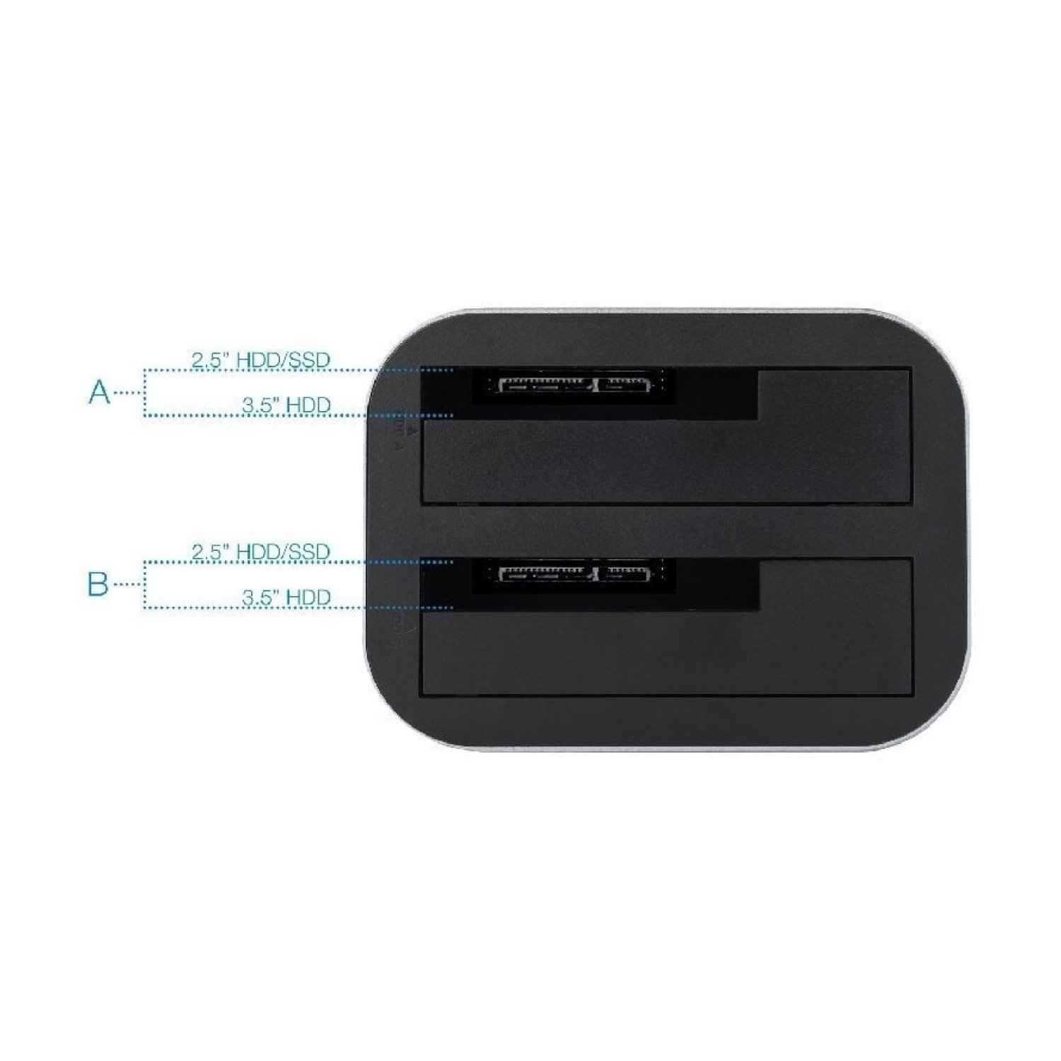 TooQ TQDS-805G · Docking Station para Discos Duros · USB 3.0