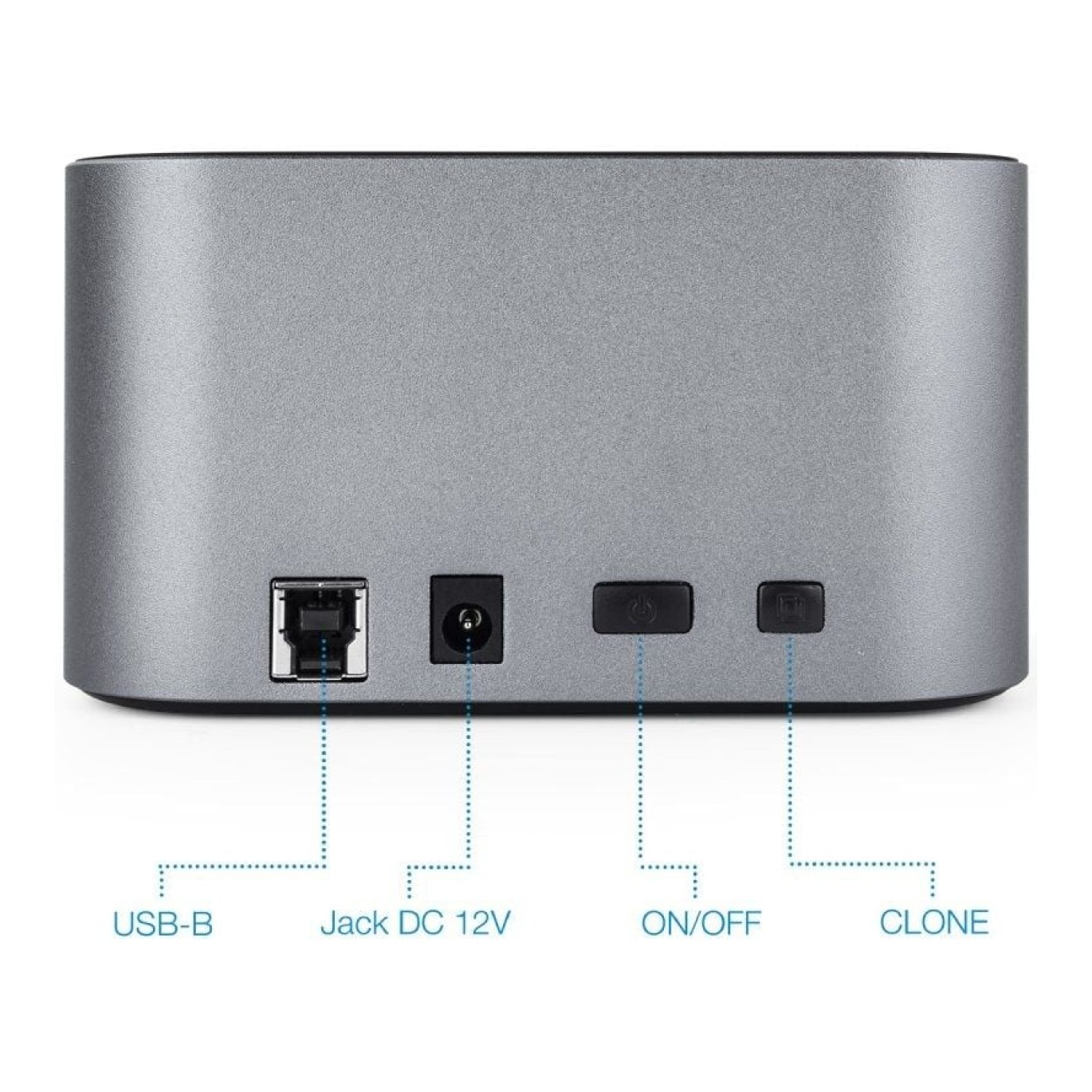 TooQ TQDS-805G · Docking Station para Discos Duros · USB 3.0