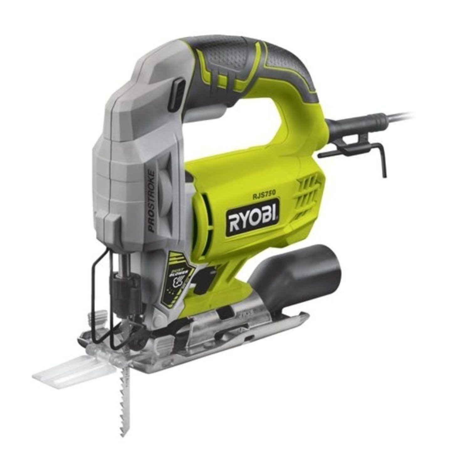 Ryobi RJS750-G · Sierra de Calar · 500W · Boquilla de Aspiración