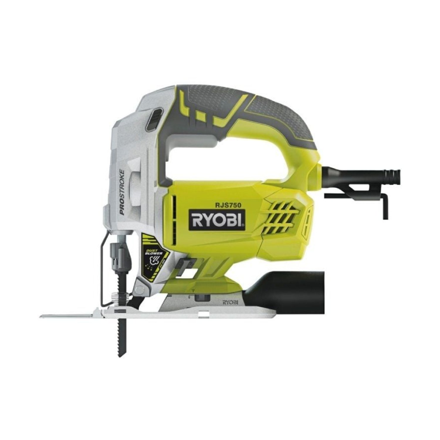 Ryobi RJS750-G · Sierra de Calar · 500W · Boquilla de Aspiración