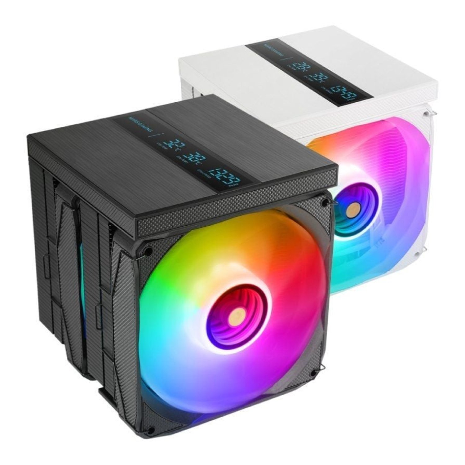 Mars Gaming MCPU-LCDPRO · Disipador con Ventilador · 12cm · Gaming