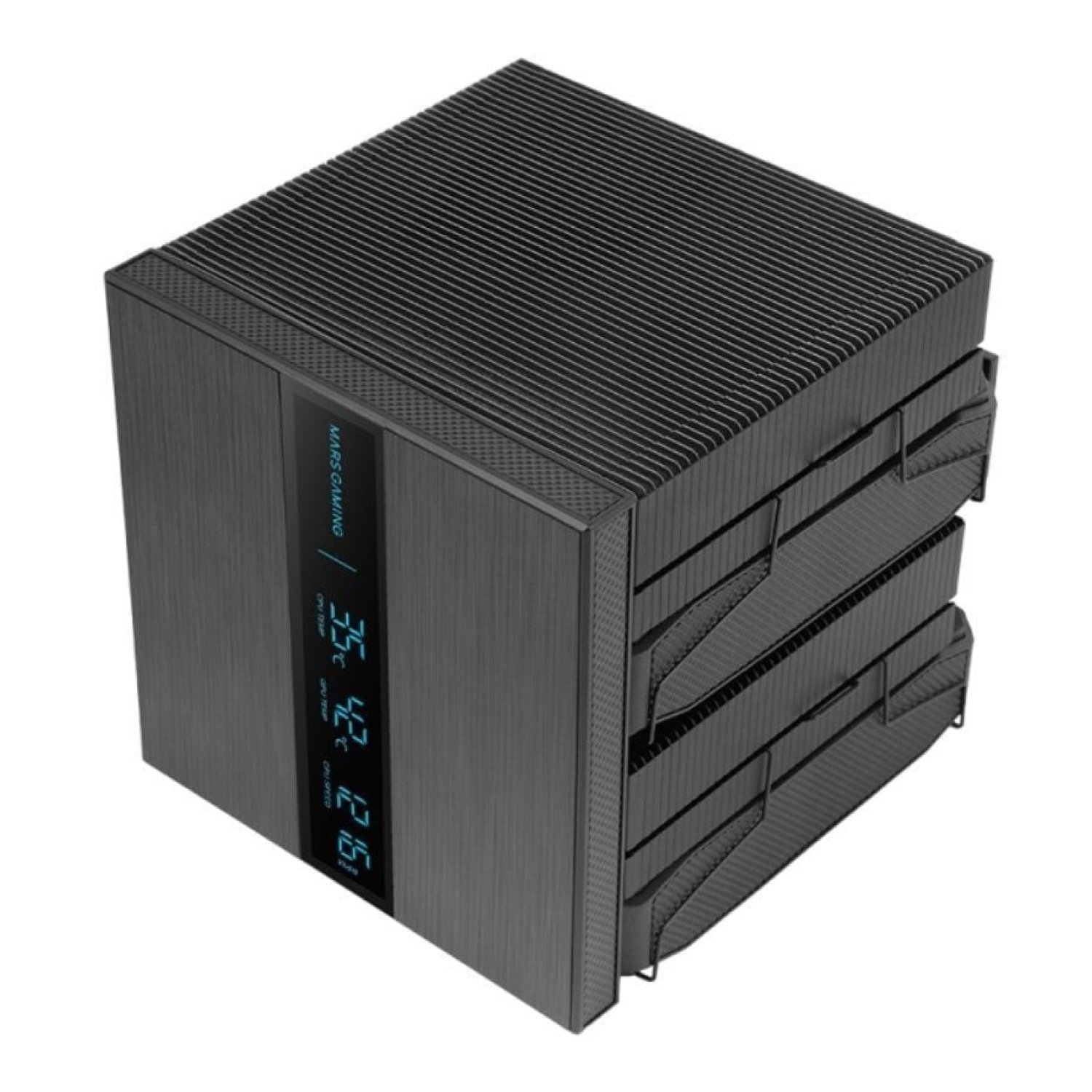 Mars Gaming MCPU-LCDPRO · Disipador con Ventilador · 12cm · Gaming