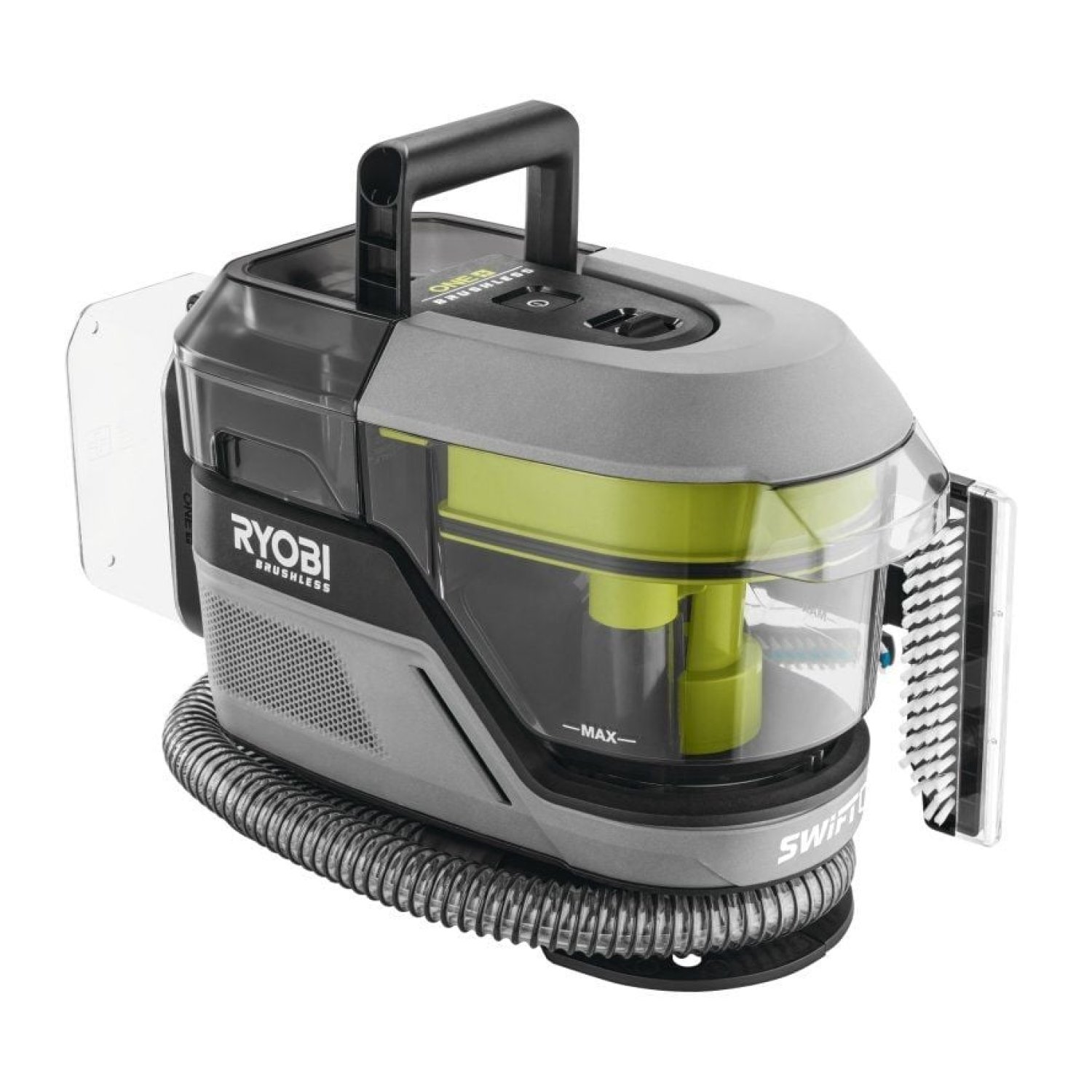 Ryobi Swift Clean · Aspirador Limpiatapicería · 18V ONE+ · Sin Batería