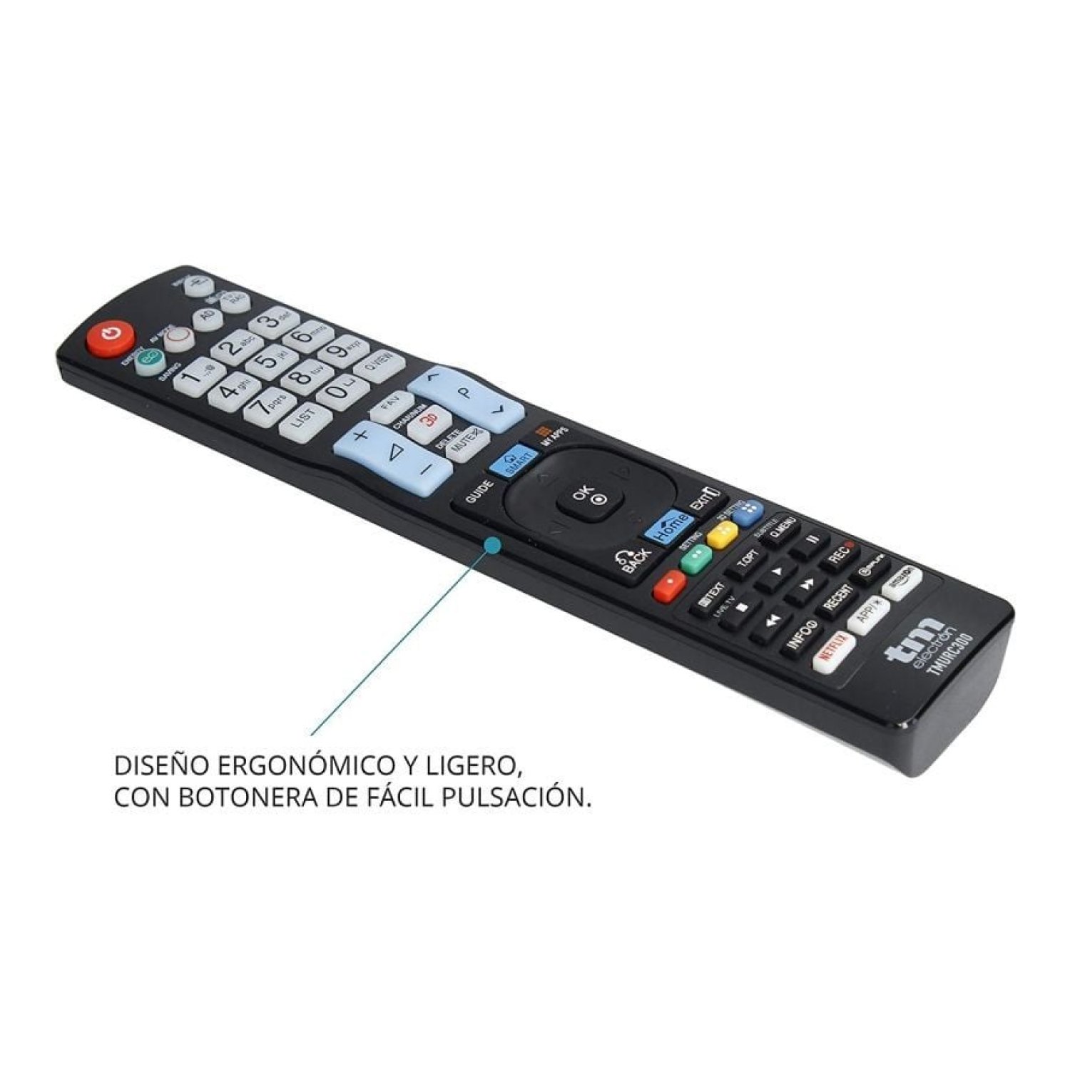 TM Electron · Mando Universal para TV LG · Compatible LG
